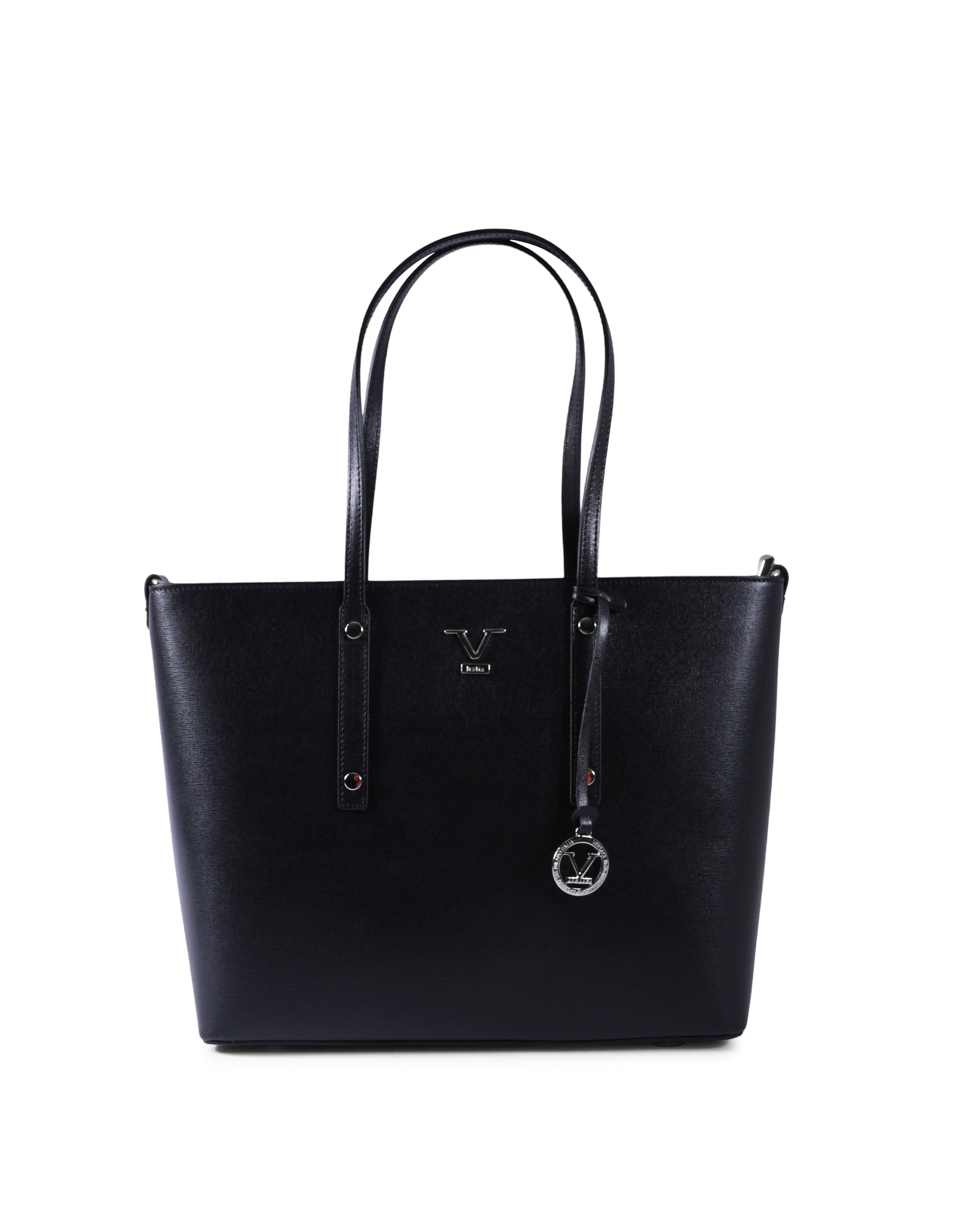 Bolso Mujer V Italia CB1070 SAFFIANO NERO