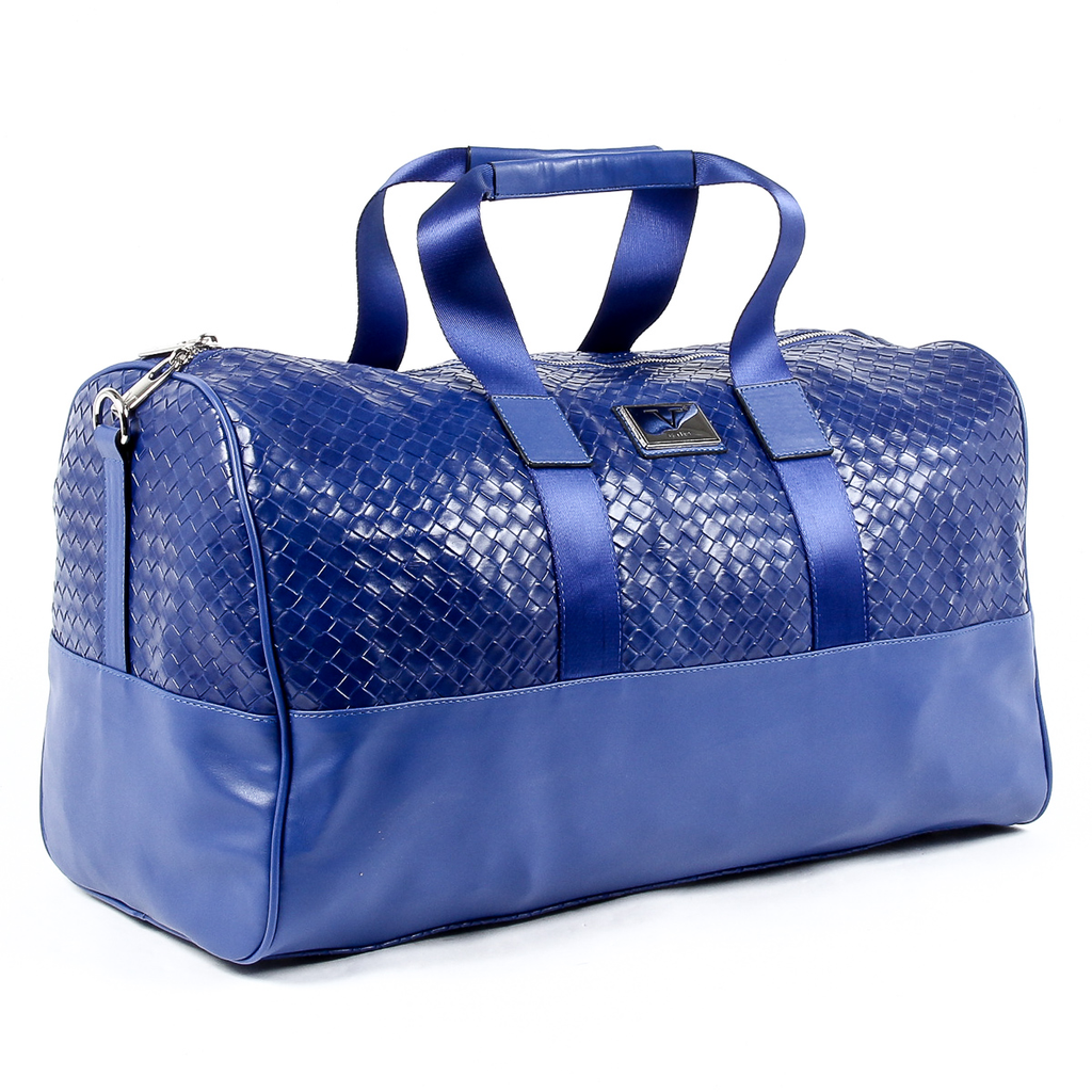 Bolso de mano para hombre V 1969 Italia azul JEFF