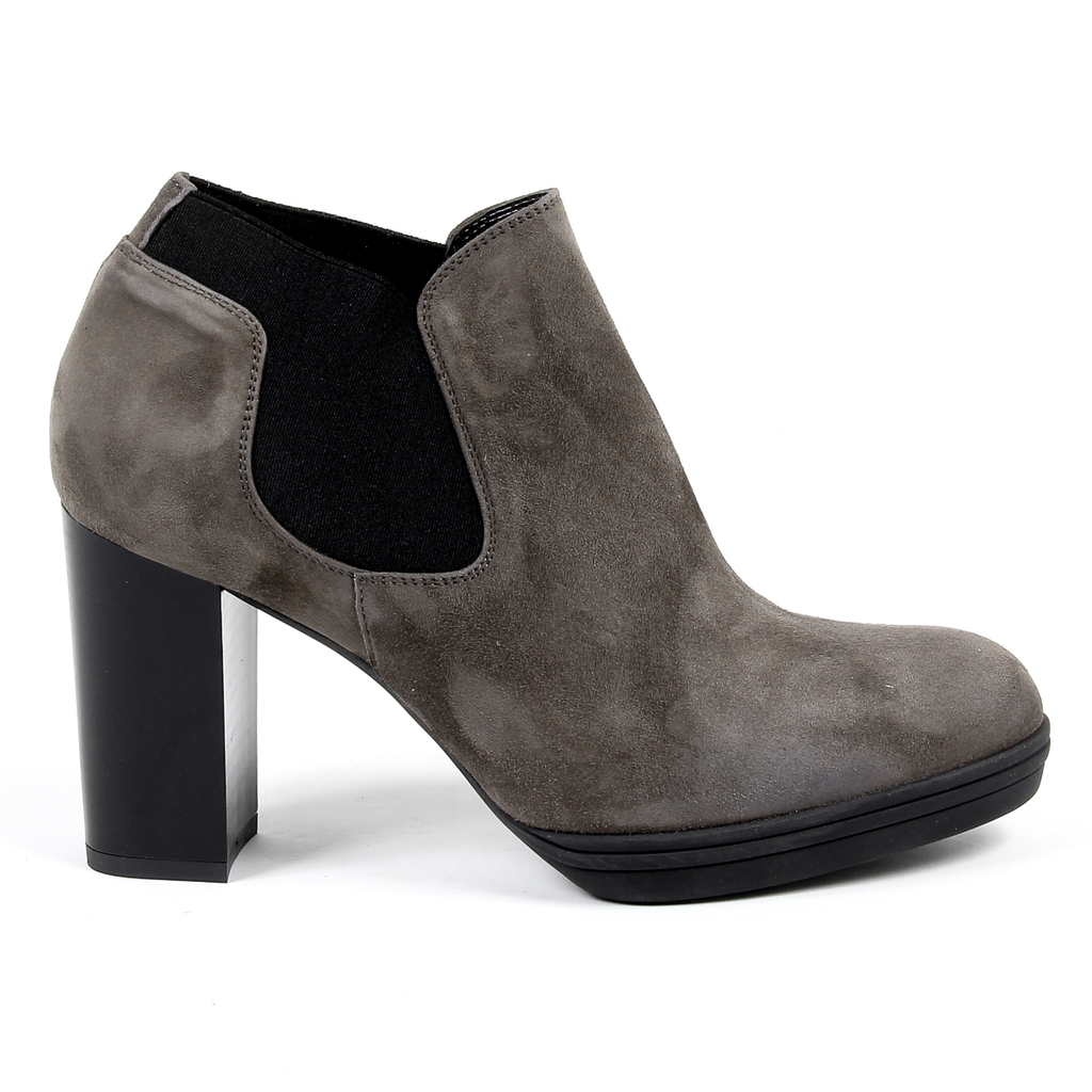 V 1969 Italia - Botines de tacón para mujer color topo GRACY