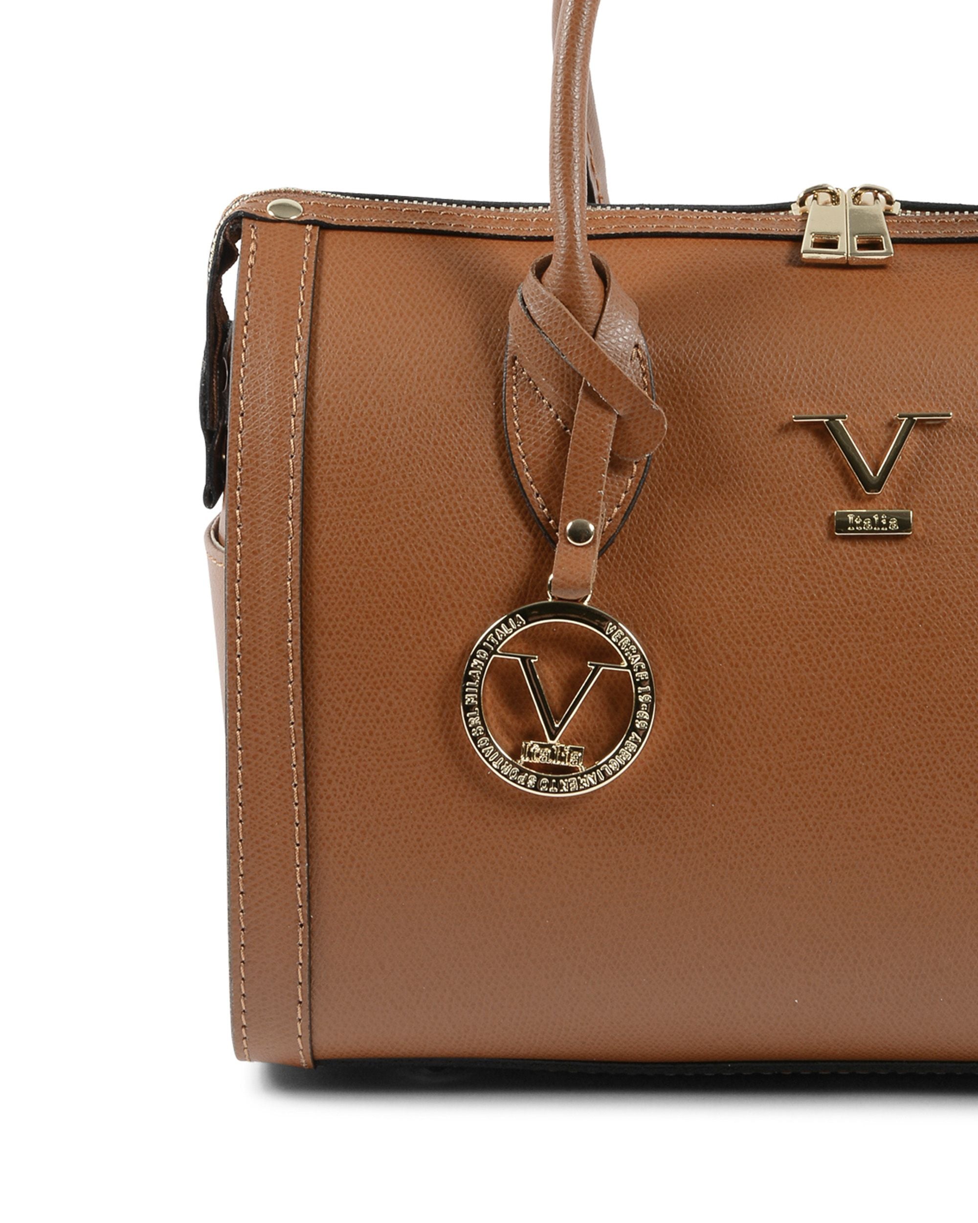 Bolso Mujer V Italia Tan V014-G PALMELLATO CUOIO