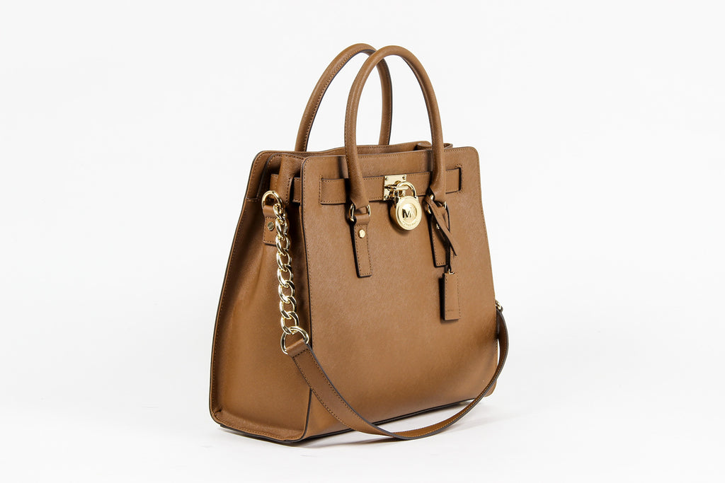 Bolso tote grande de piel Hamilton para mujer de Michael Kors