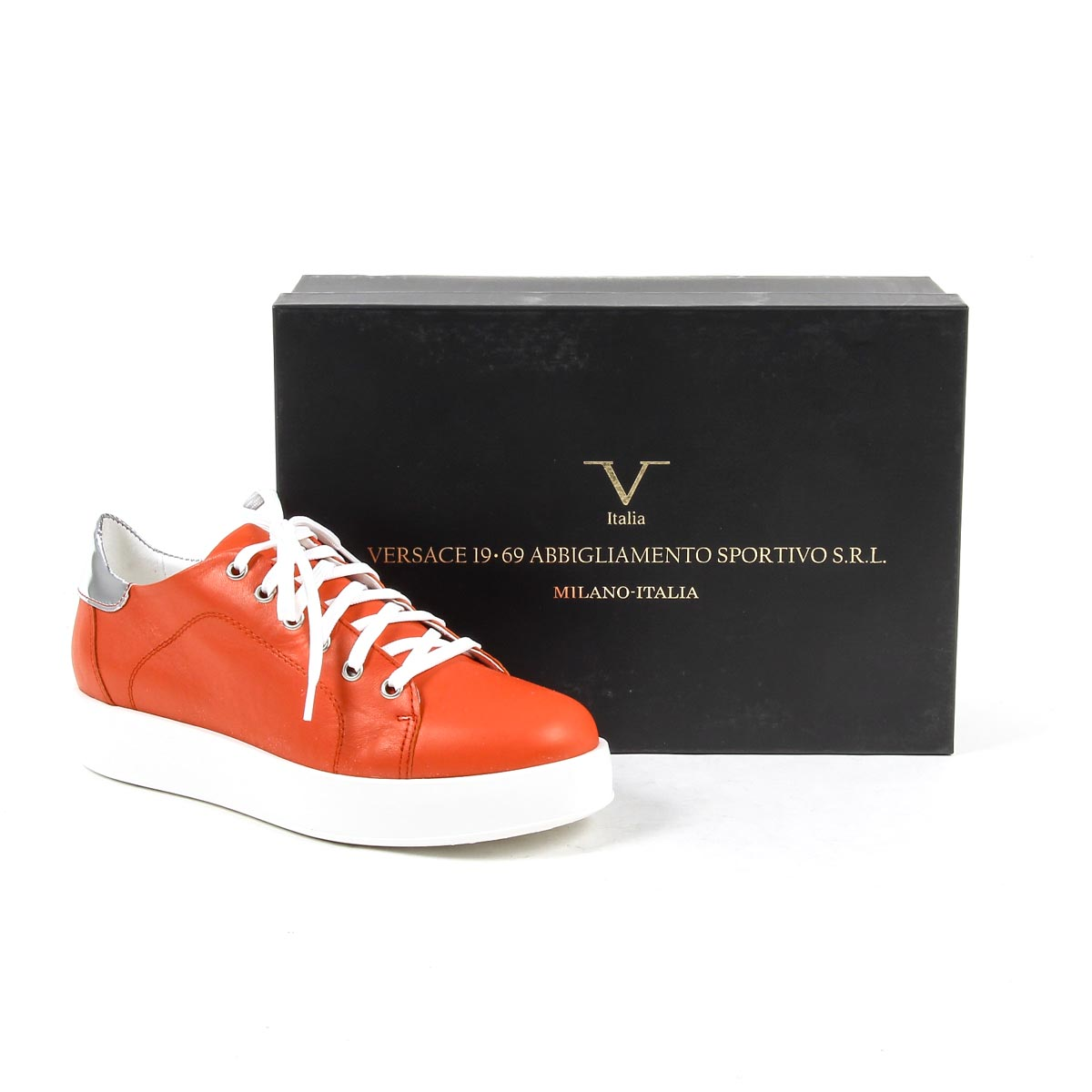 V 1969 Italia Zapatillas de mujer C53 NAPPA ROSSO