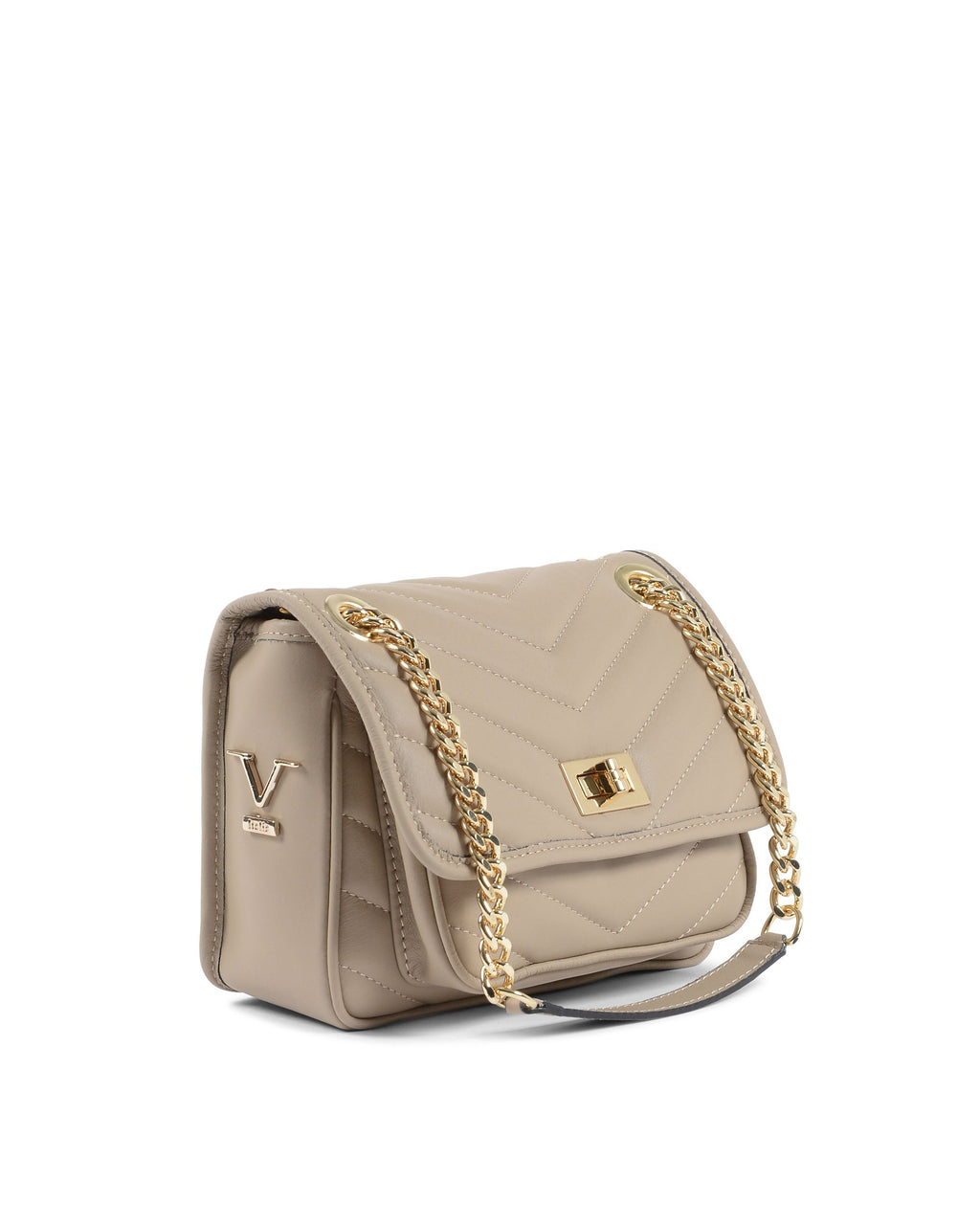 Bolso de mano para mujer V Italia Beige 10507 SAUVAGE MARMO