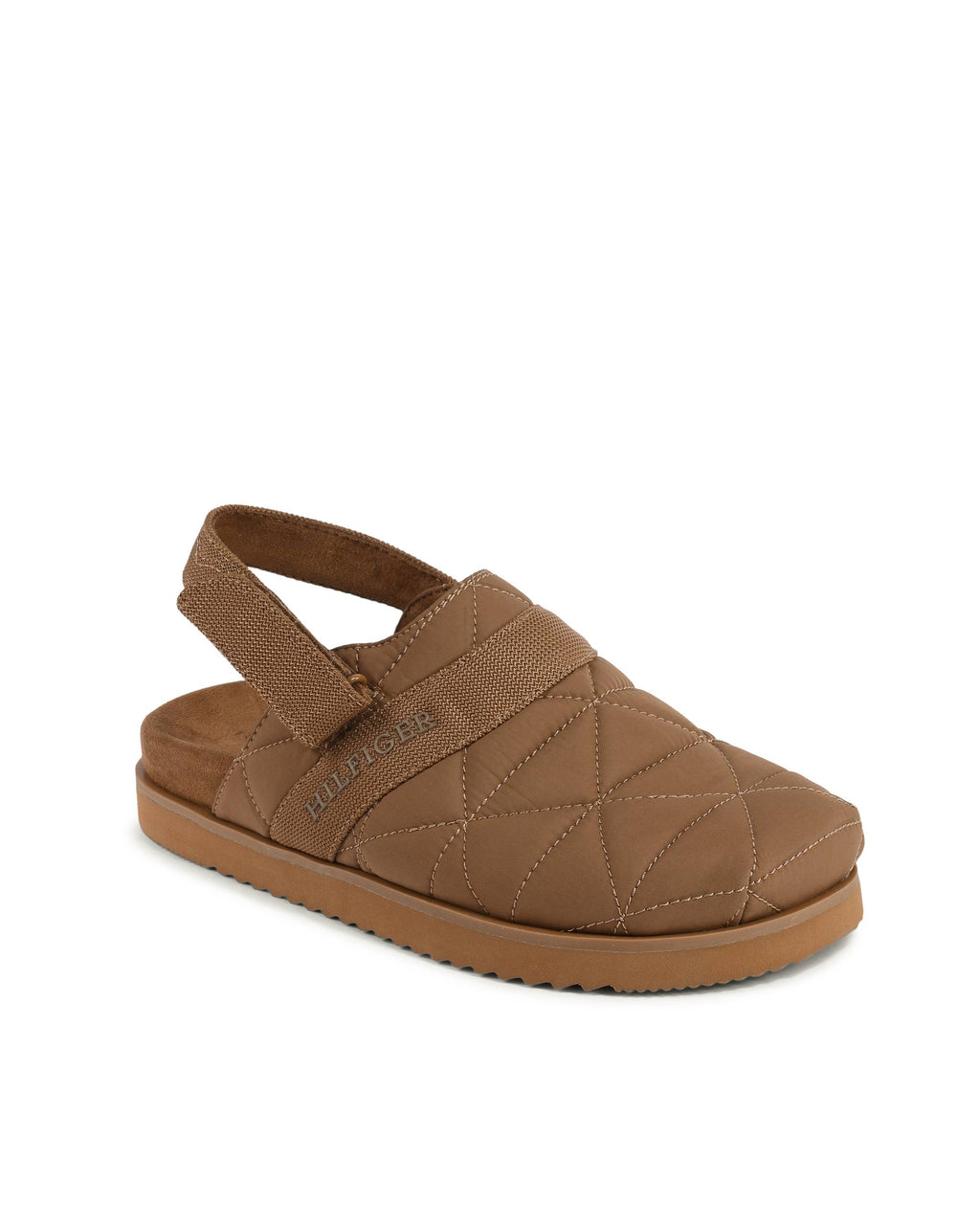 Pantuflas Tommy Hilfiger para hombre, color marrón, FM0FM04773GWJ