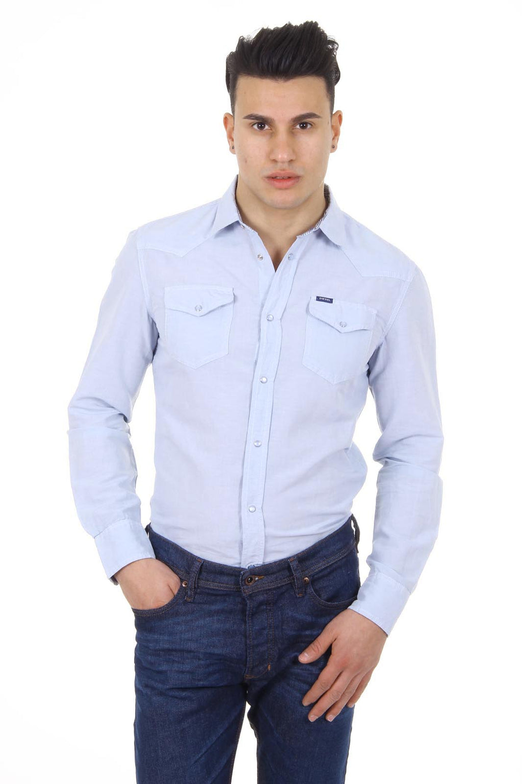 Camisa Diesel de manga larga para hombre S-SULFA 00SGDV 0LAEB 88P