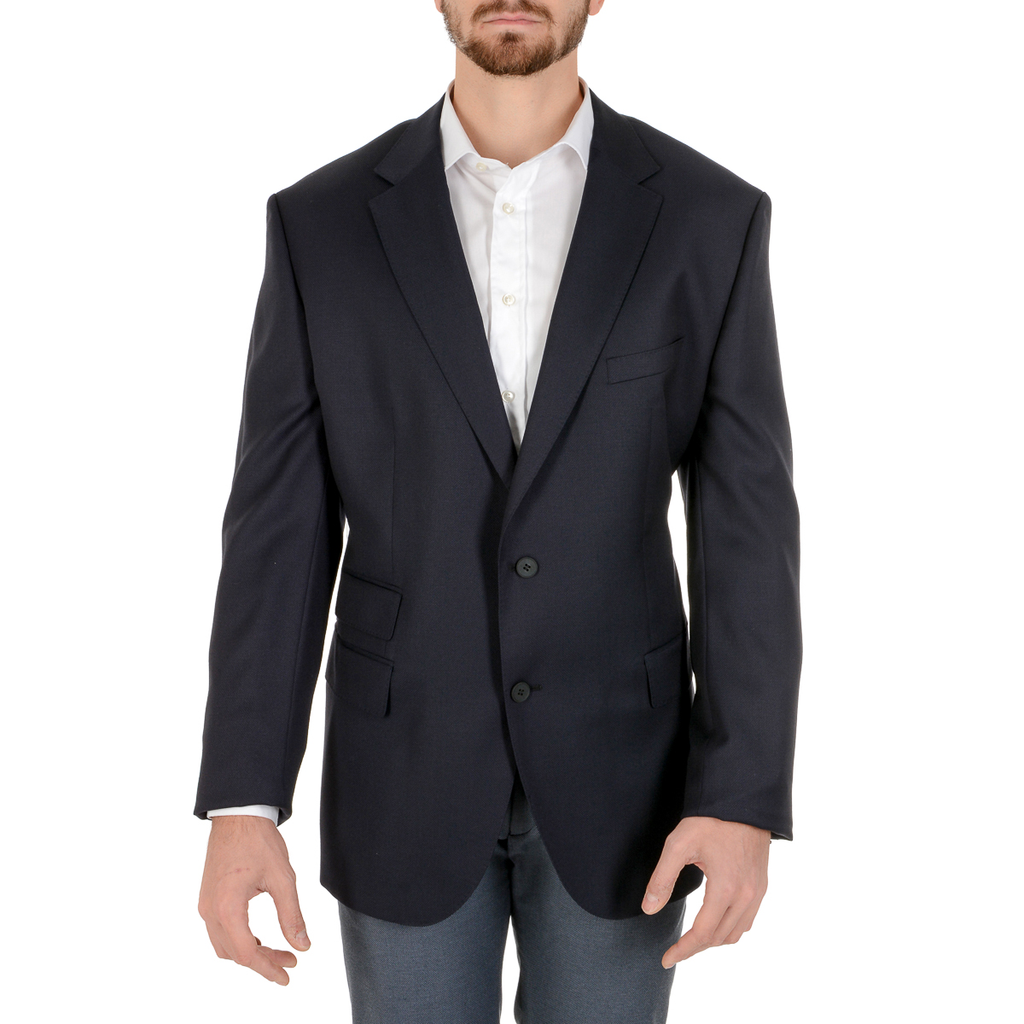 Chaqueta Hugo Boss para hombre de manga larga azul oscuro JET