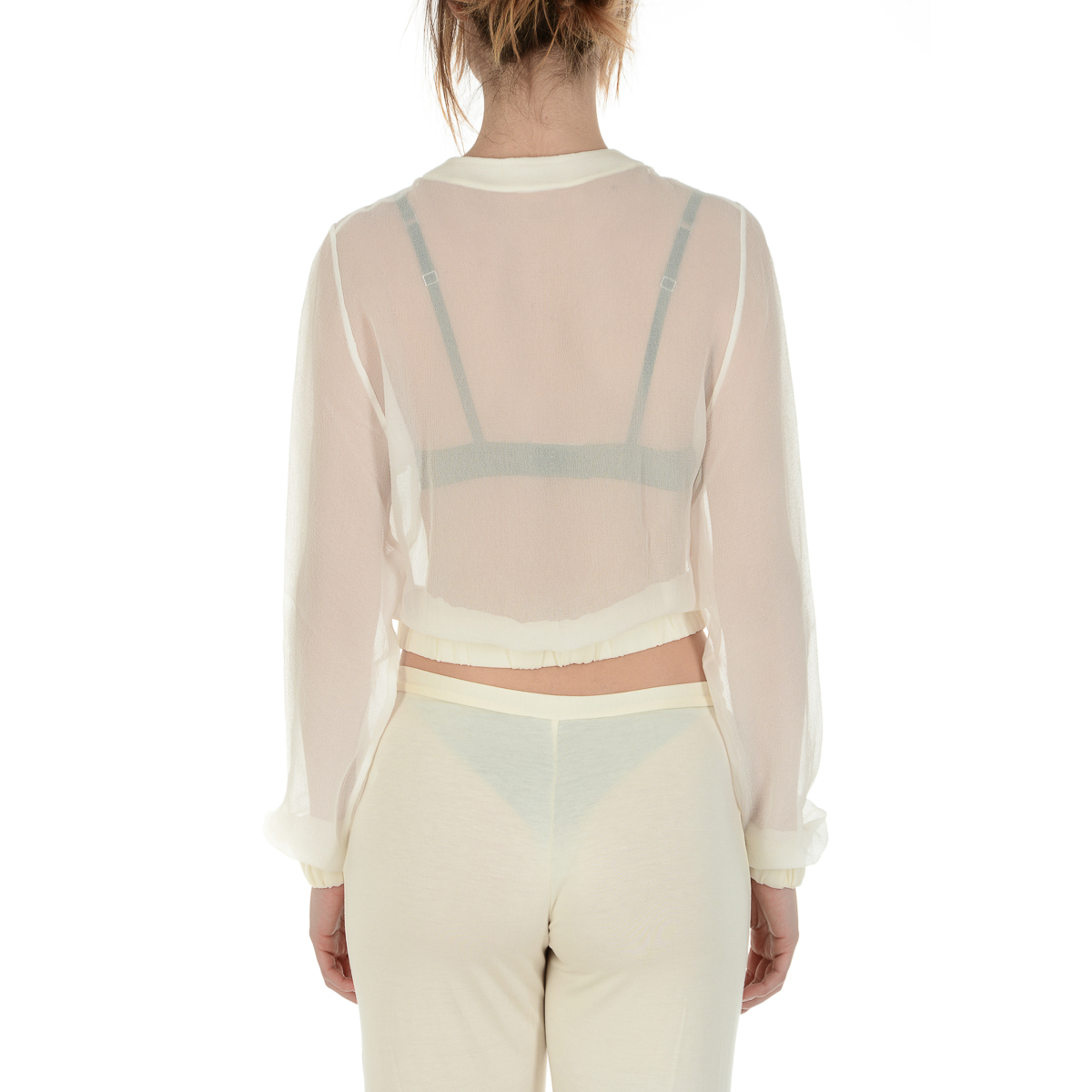 Chaqueta La Perla Top Mujer Beige