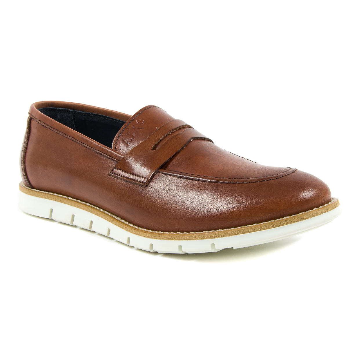 Mocasines Andrew Charles para hombre, color marrón, SEAN