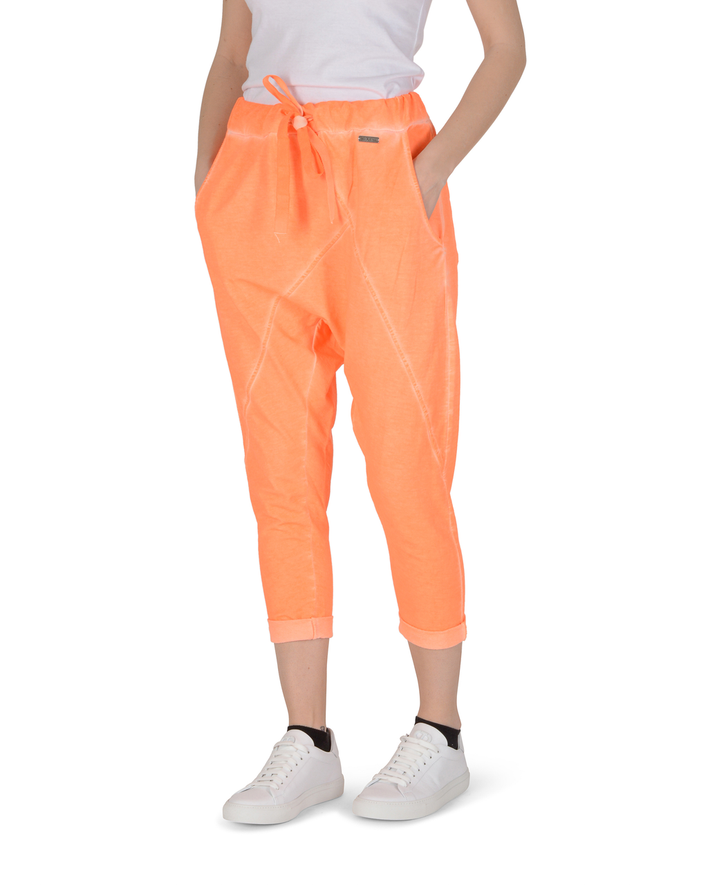 19V69 Italia Pantalones de mujer naranja FUNKY ORANGE