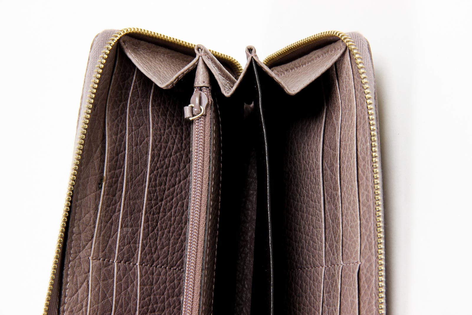 Bolso Gucci de lona con flecos de bambú y cremallera para mujer