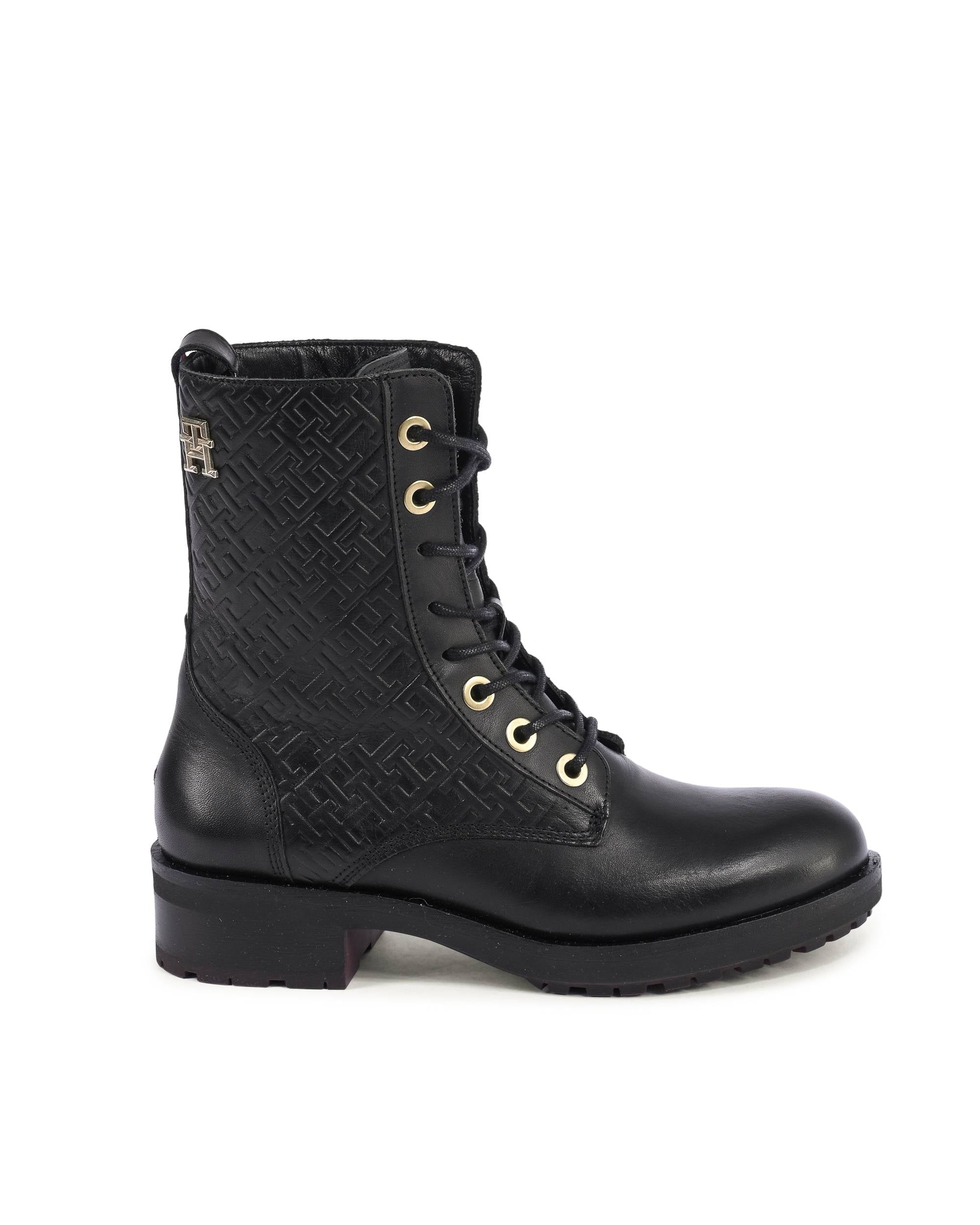 Botas Tommy Hilfiger para mujer NEGRAS FW0FW06817BDS