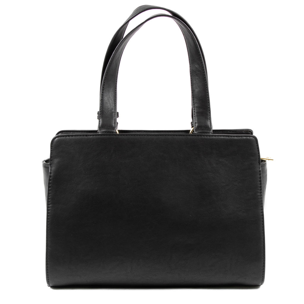 Bolso de mano para mujer V 1969 Italia Negro CRISTINA