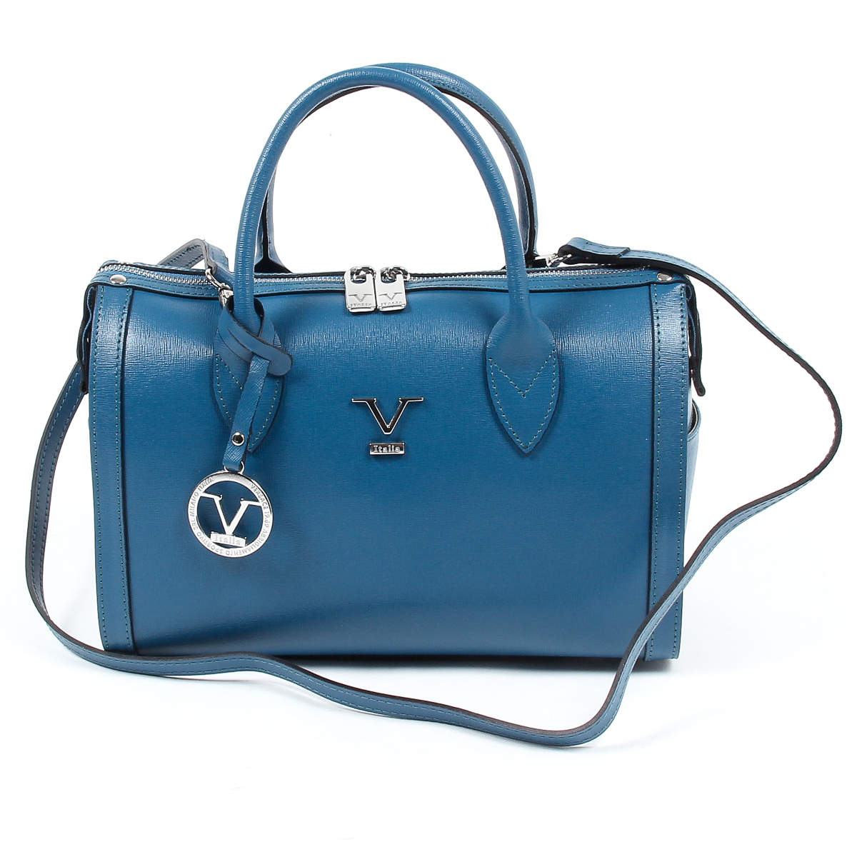 Bolso Mujer V 1969 Italia V014-S PALMELLATO PETROLIO
