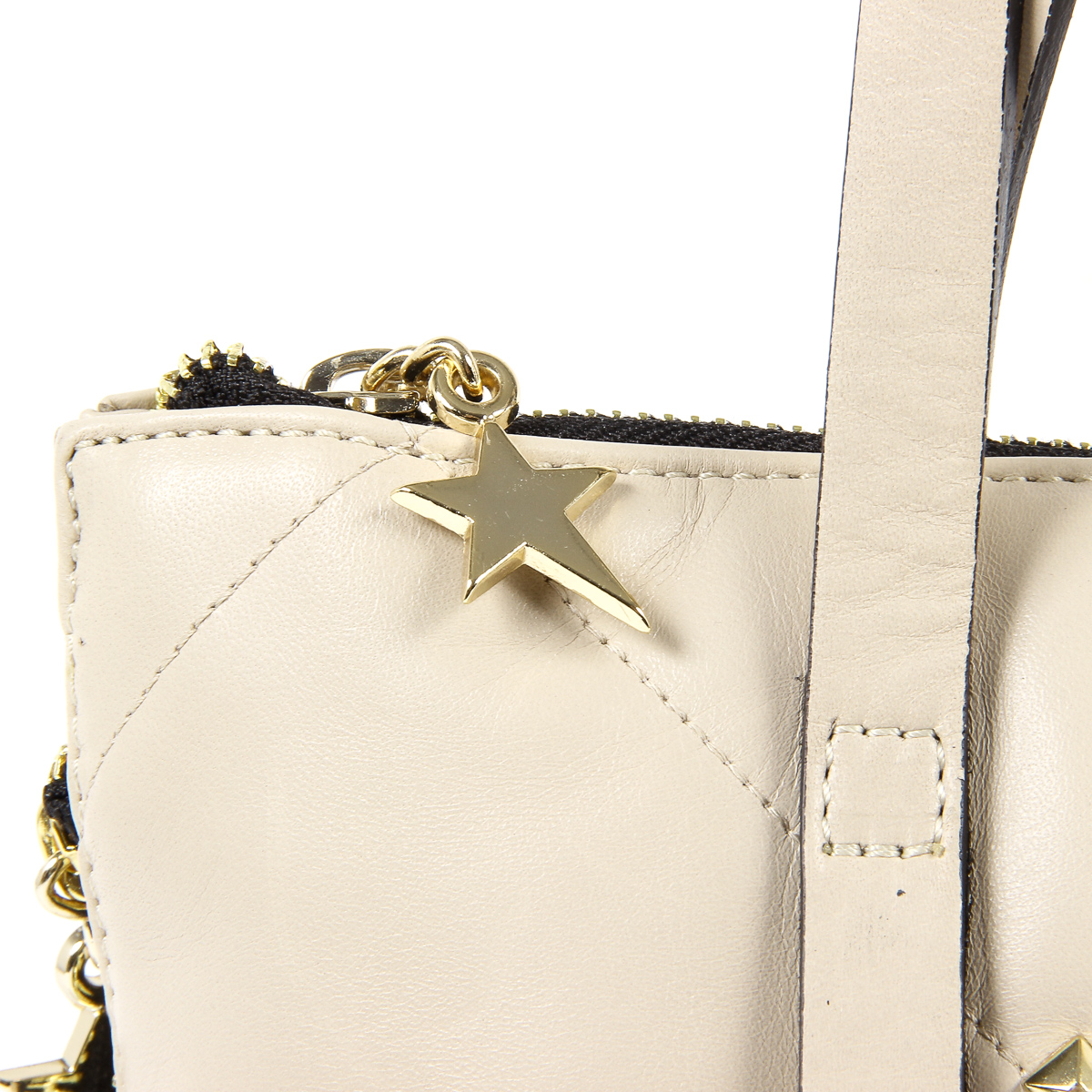 Bolso de mano para mujer Andrew Charles Beige YAZMIN