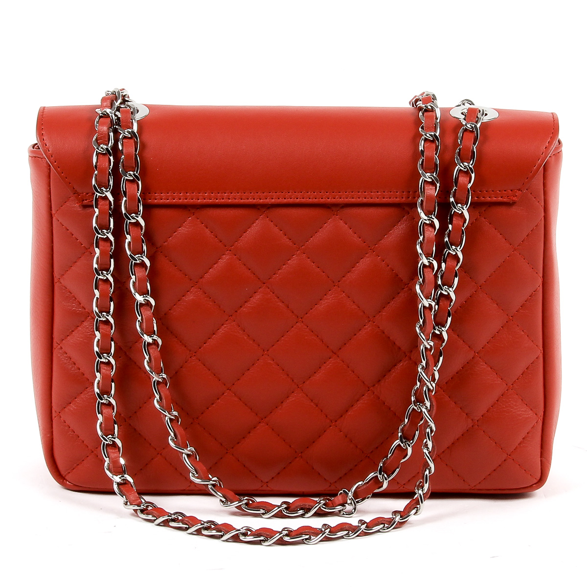 Andrew Charles Womens Handbag Red AZALEA