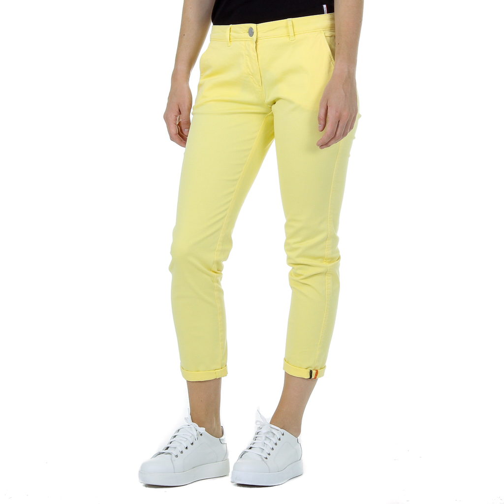Pantalones de mujer Andrew Charles amarillos PENDA