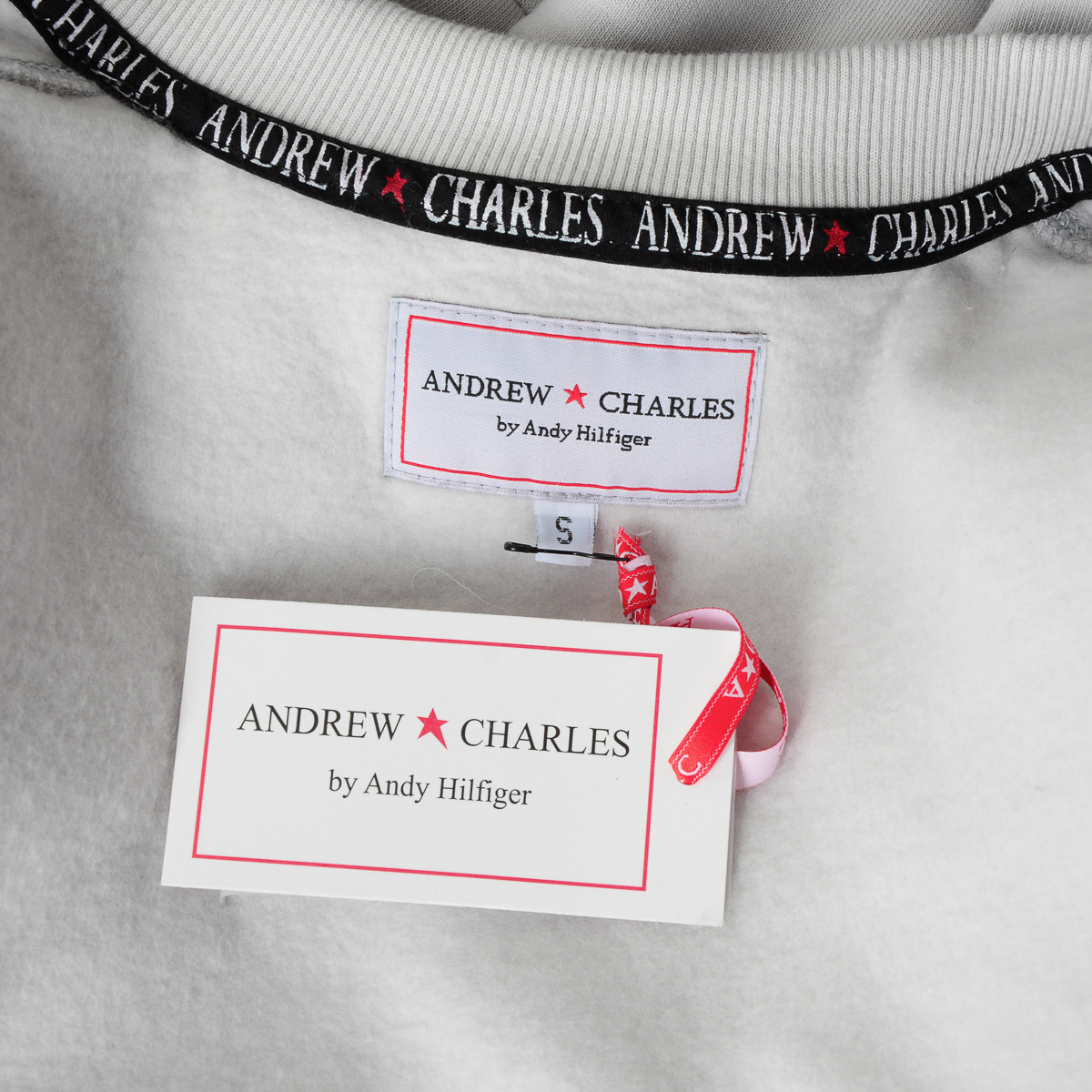 Suéter Andrew Charles para mujer, manga larga, gris, SUMATRA