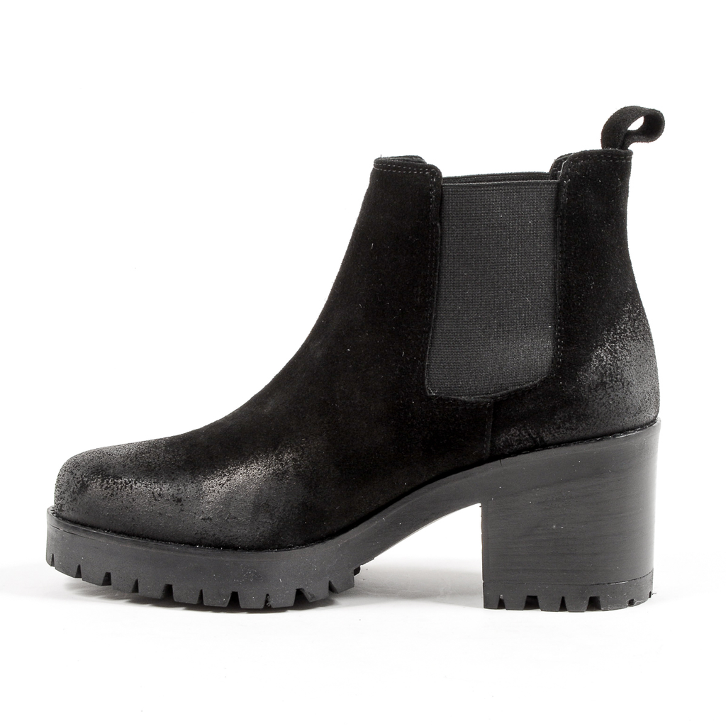 Andrew Charles Womens Ankle Boot Black WENDY