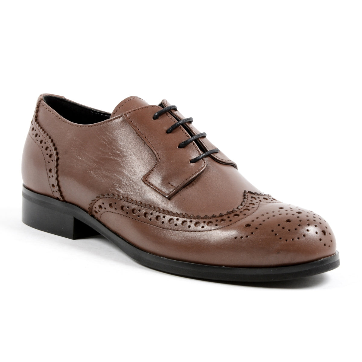 V 1969 Italia - Zapato con cordones para mujer, color marrón, SULLY