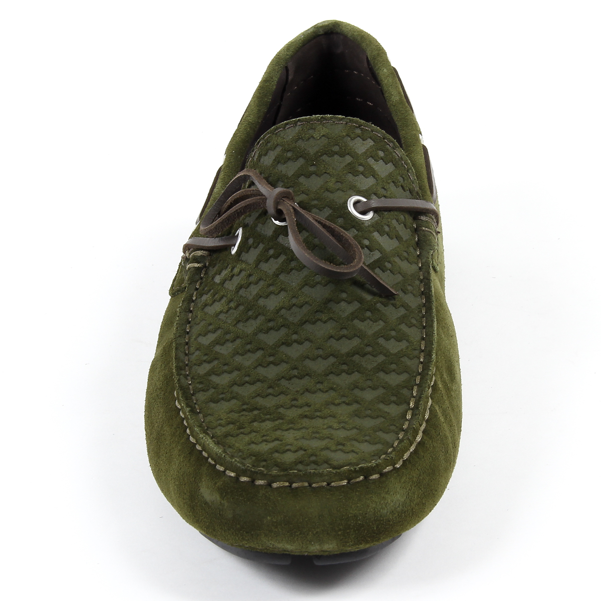 Mocasines V 1969 Italia para hombre, color verde, KARL