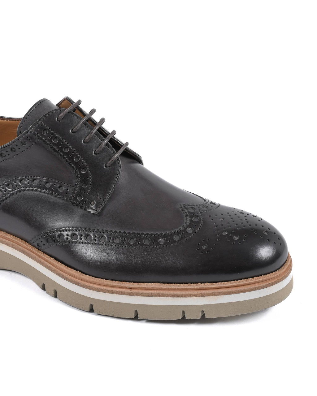 Zapatos brogue para hombre Dee Ocleppo EB131 VIT T MORO LUC GALLO