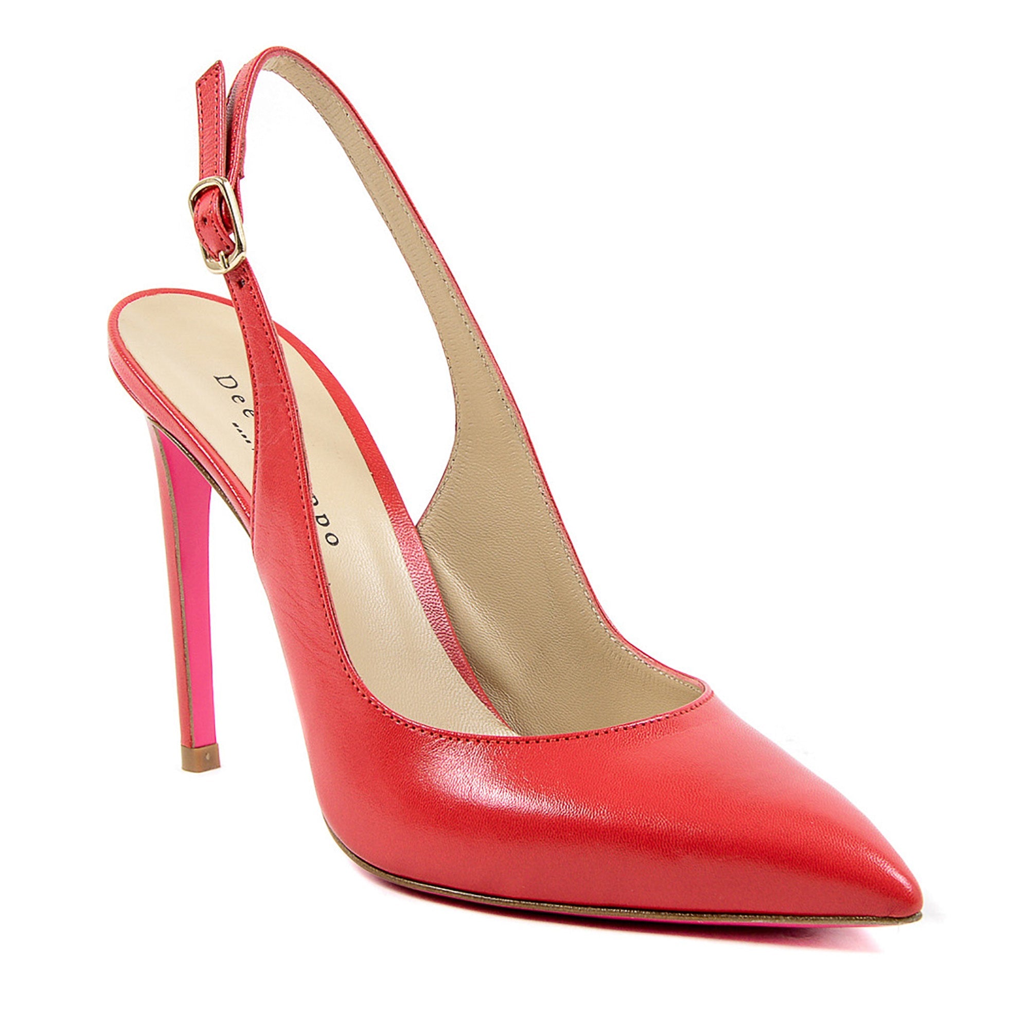Zapatos de salón Slinky Slingback rojos