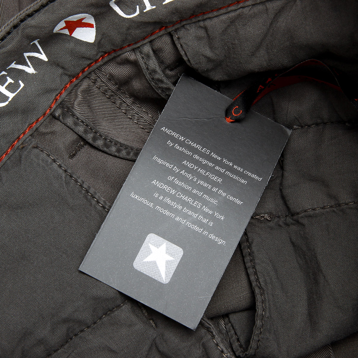 Pantalones cortos para hombre Andrew Charles marrón SADECK