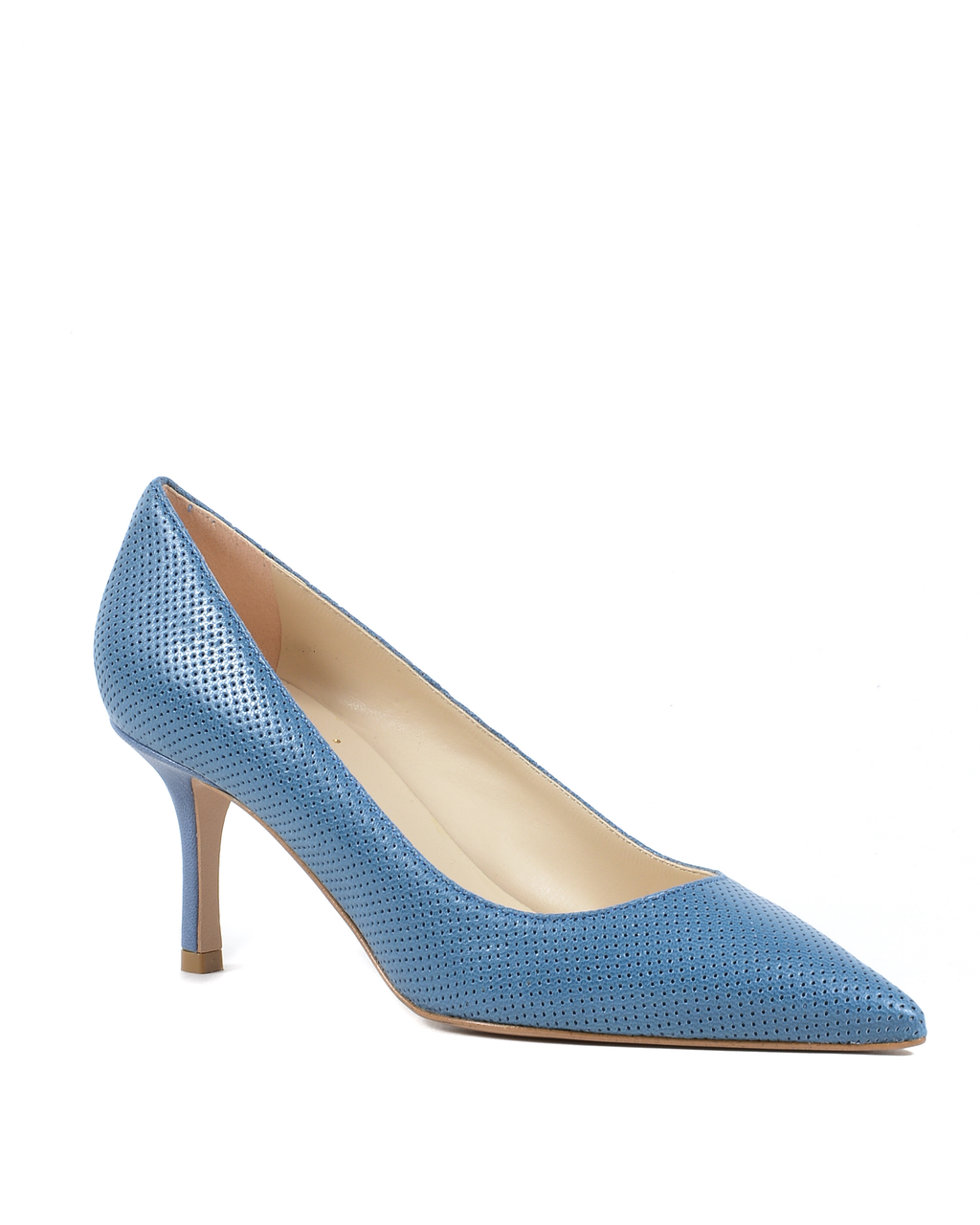 19V69 Italia Zapatos de salón para mujer azul claro DEC65 TRAF AZZURRO