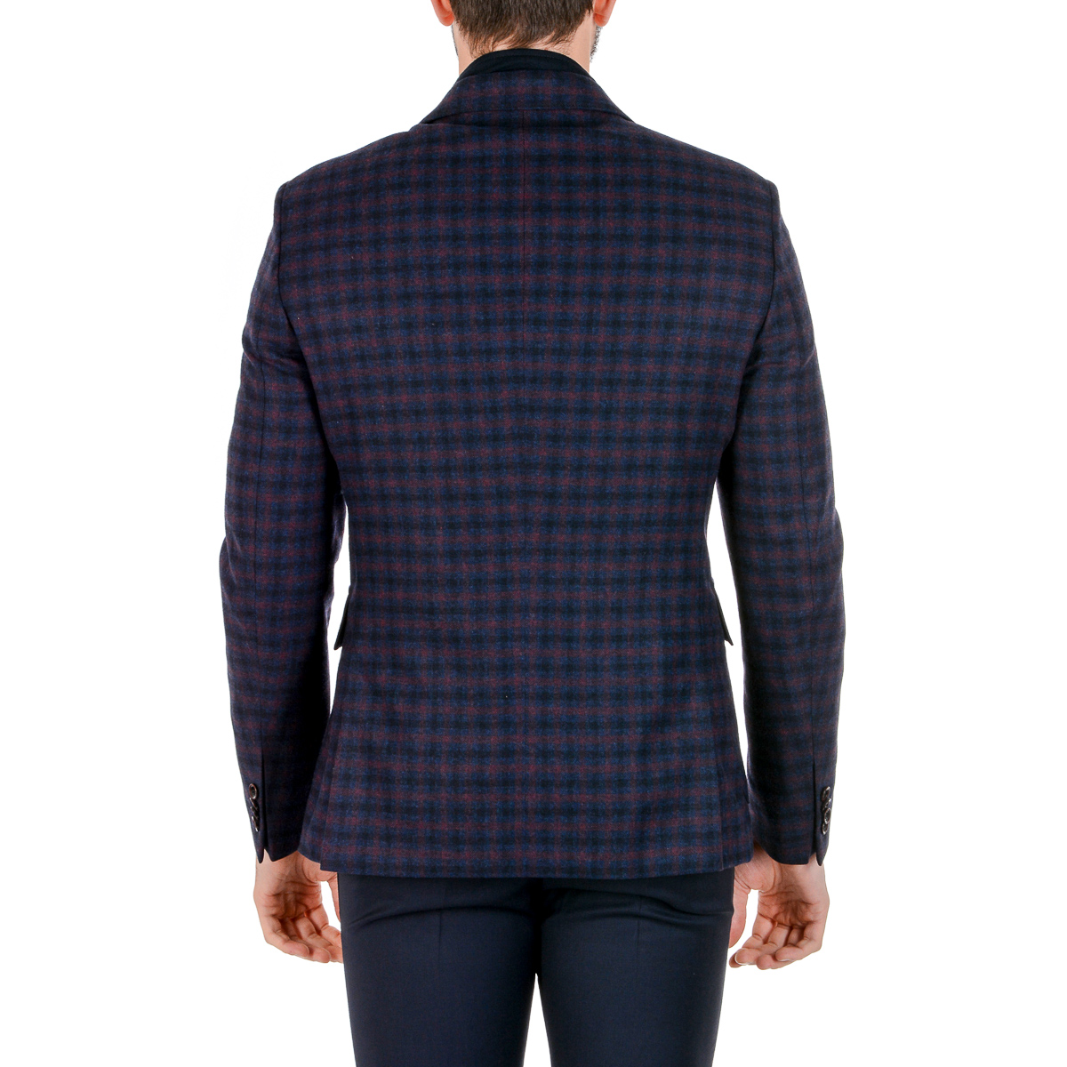 Chaqueta Giancarlo Sarto para hombre, manga larga, azul oscuro