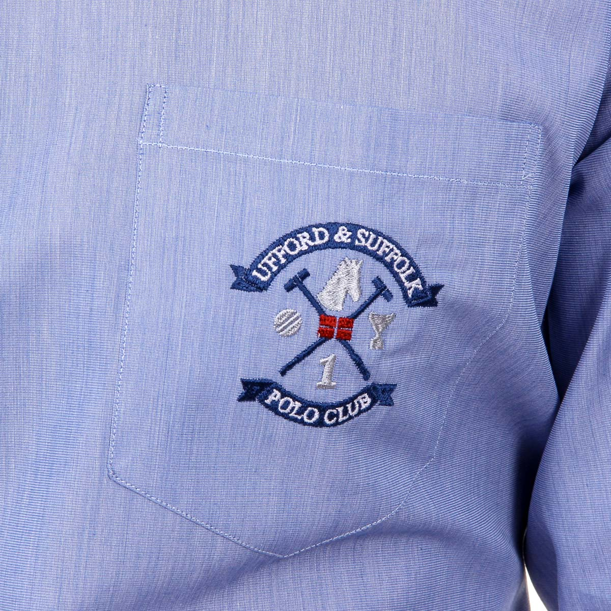 Ufford & Suffolk Polo Club Camisa Hombre USC02 B1 BLUETTE