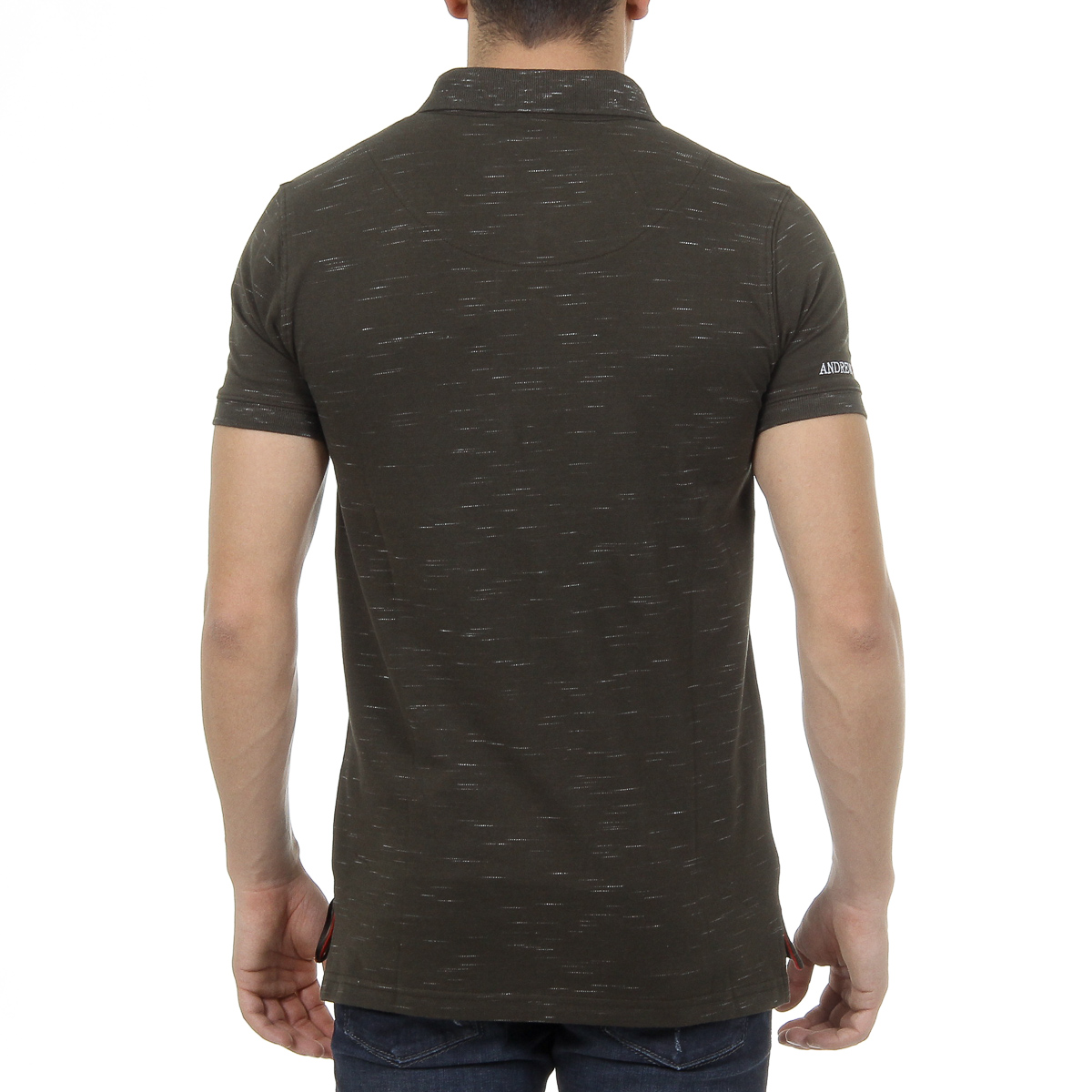 Andrew Charles Mens Polo Short Sleeves Dark Green RYAN