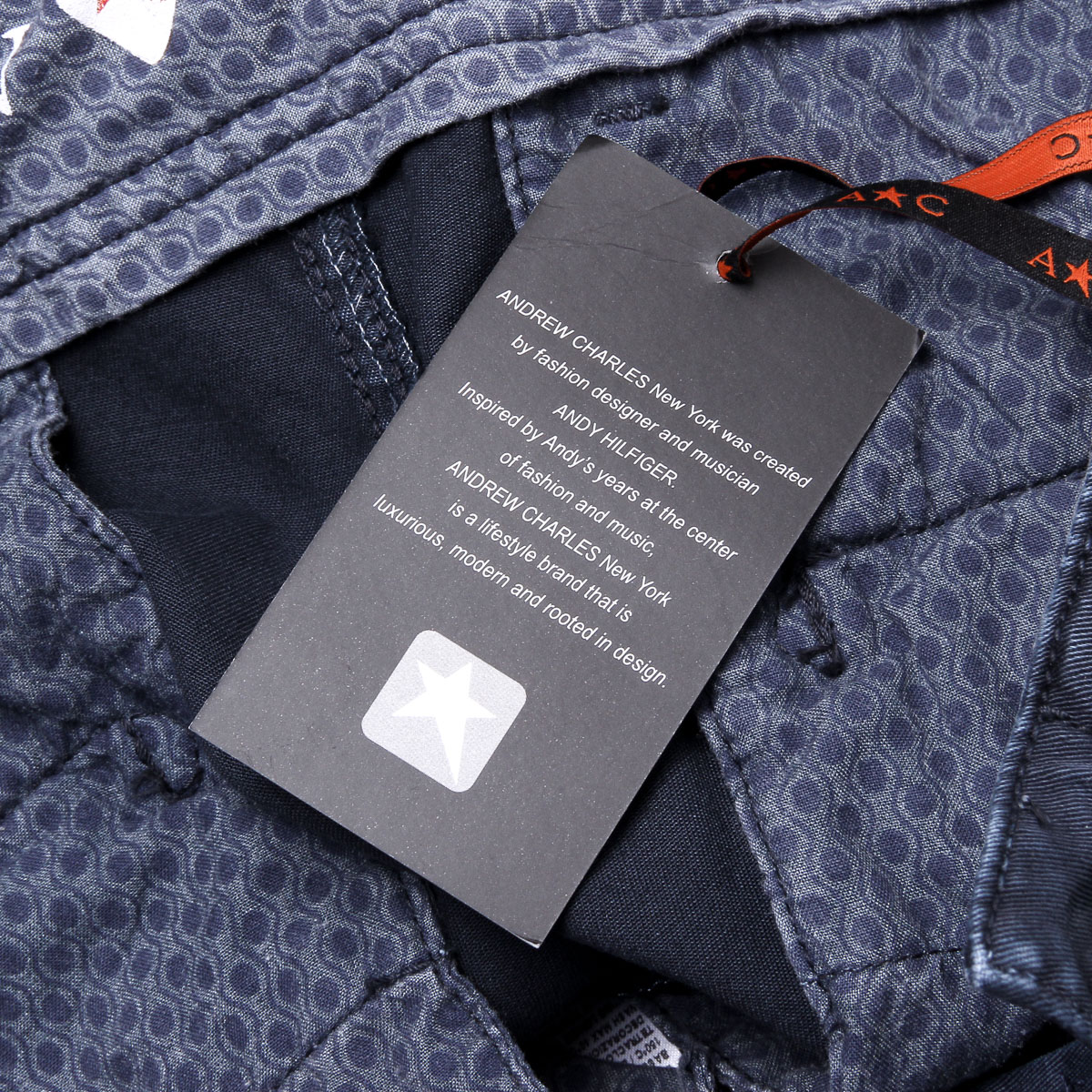 Pantalones cortos para hombre Andrew Charles Azul JAKO
