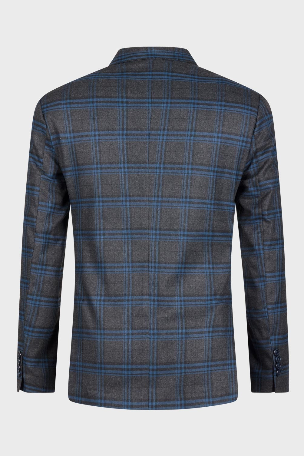 19V69 Italia Chaqueta para hombre Multicolor RALPH GRIS/AZUL