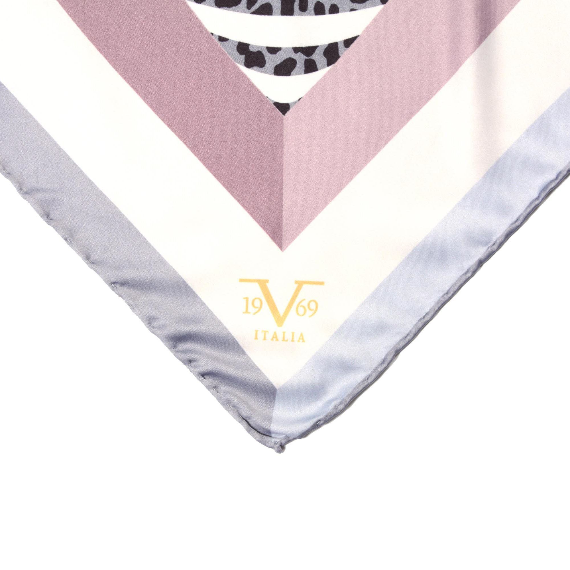 V 1969 Italia Womens Foulard Multicolor VIOLET