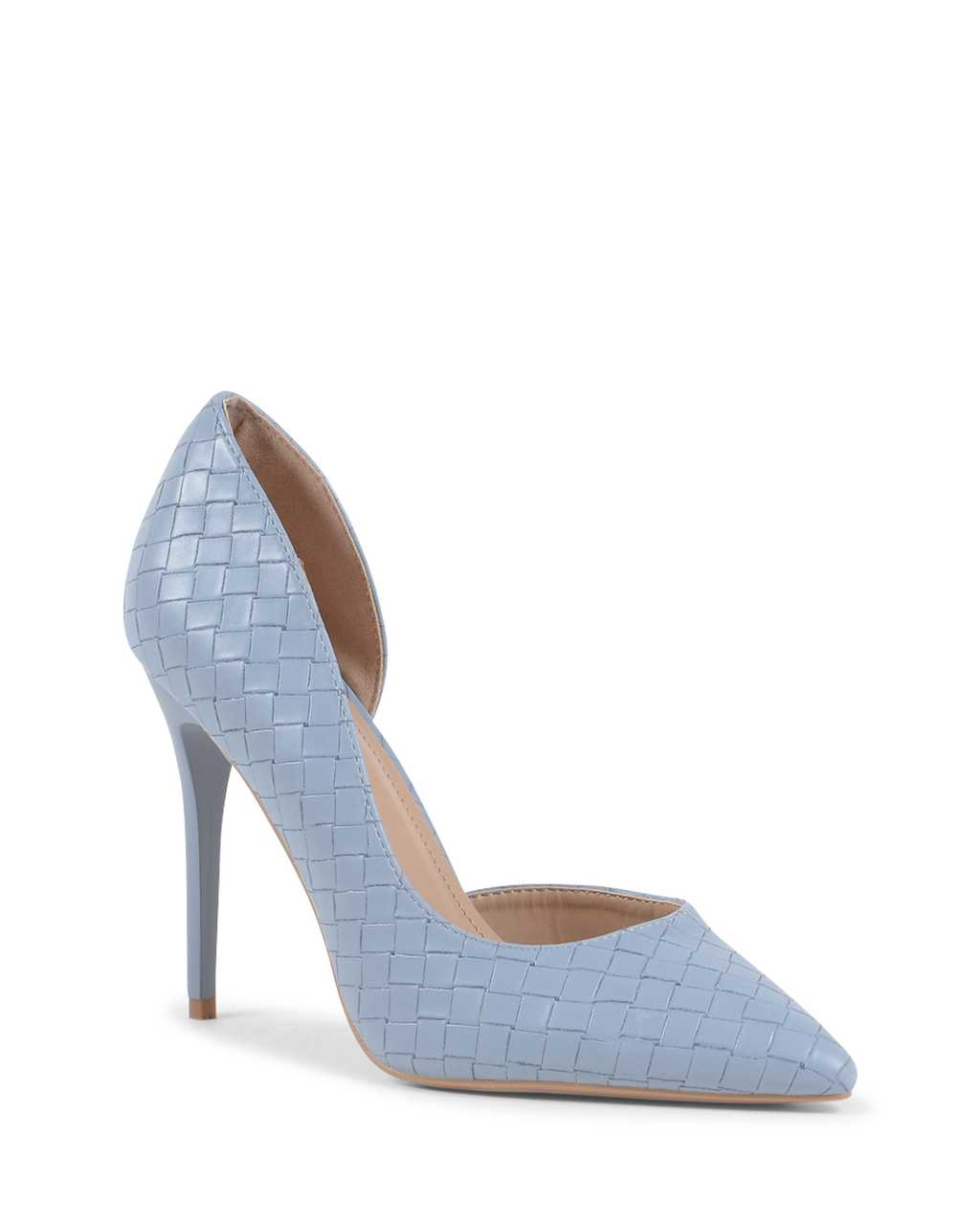 19V69 Italia - Zapatos de salón abiertos para mujer, color azul, V81858 AZUL