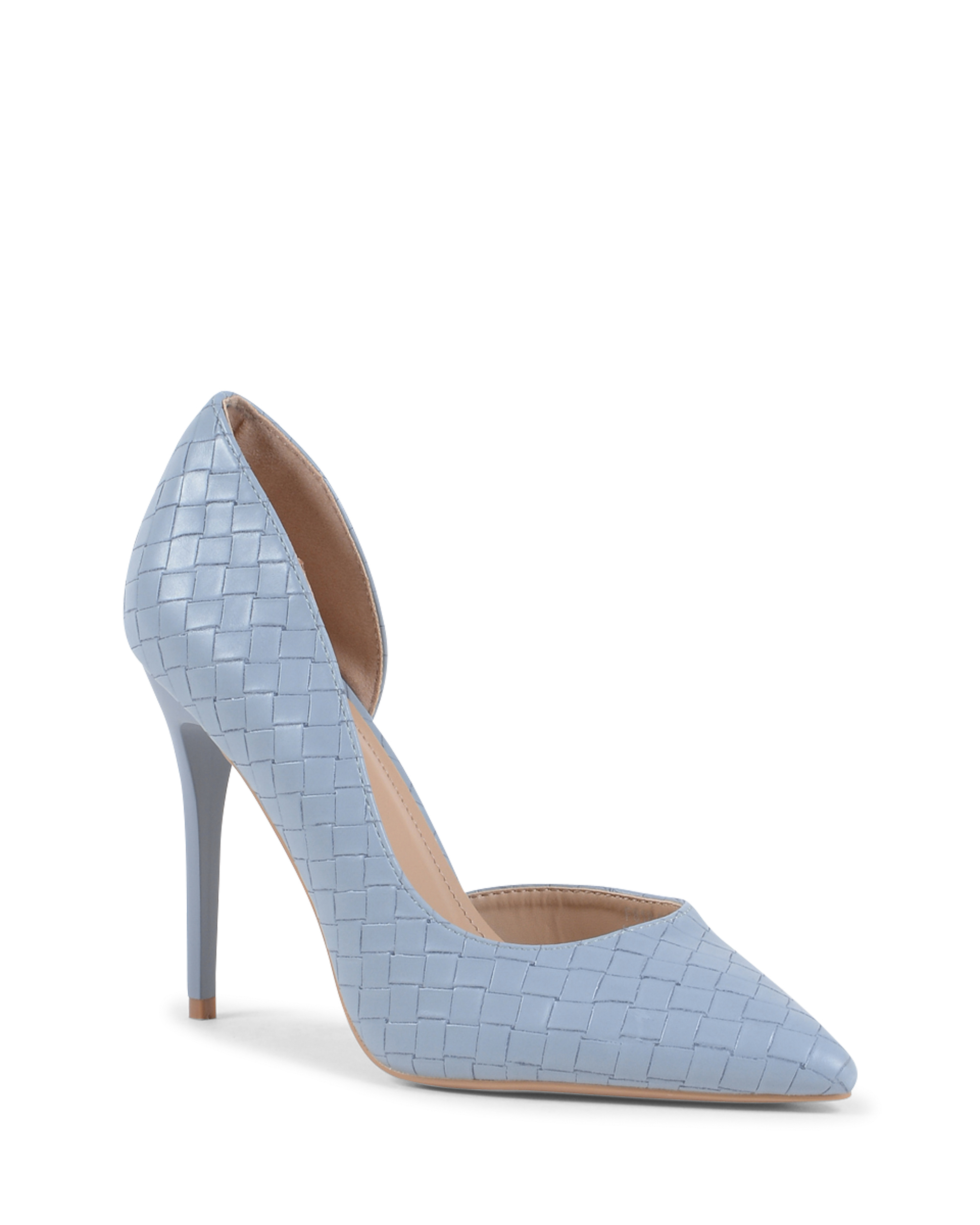 19V69 Italia - Zapatos de salón abiertos para mujer, color azul, V81858 AZUL