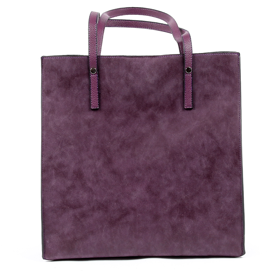 Andrew Charles Womens Handbag Purple SERINA