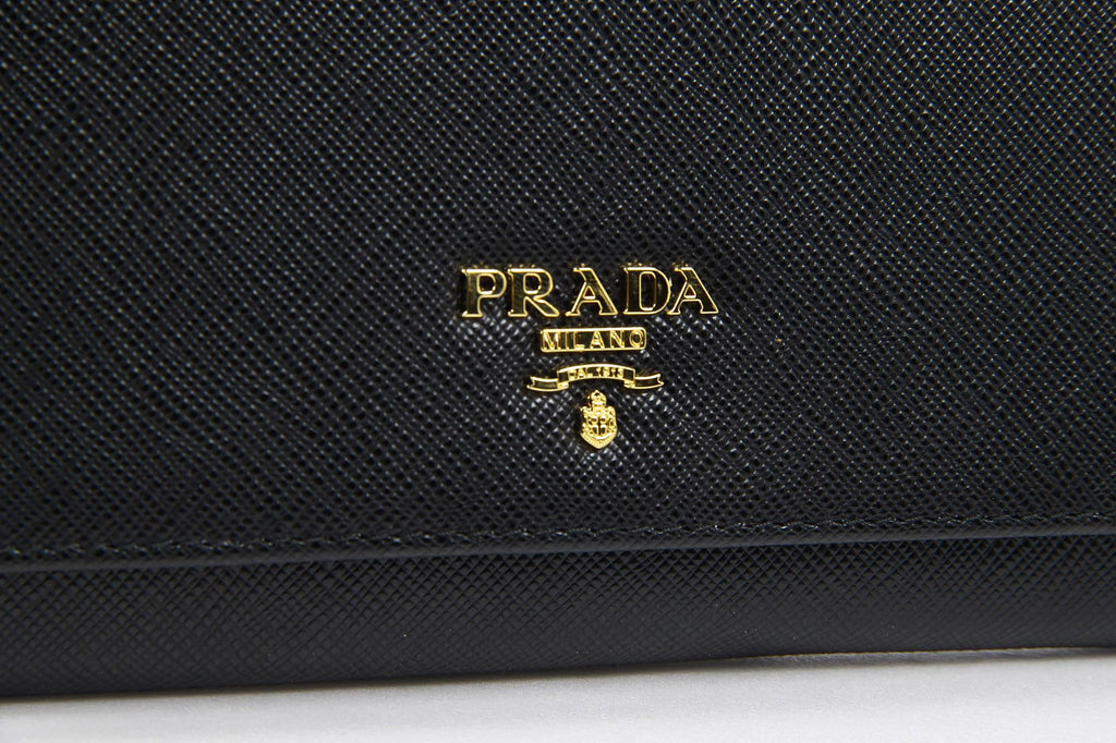 Bolso de mano Prada 1MT437 Nero Saffiano Metal