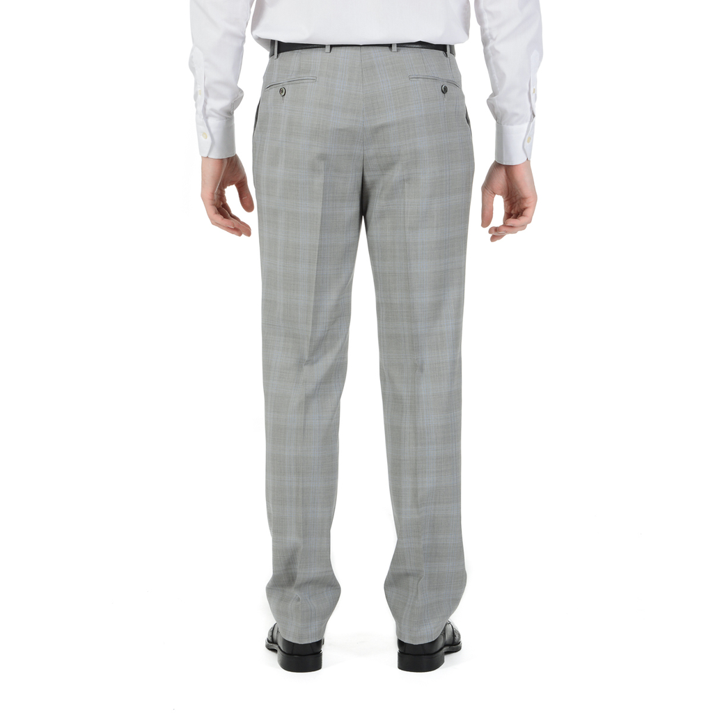 Corneliani Mens Suit Long Sleeves Grey Super 150's