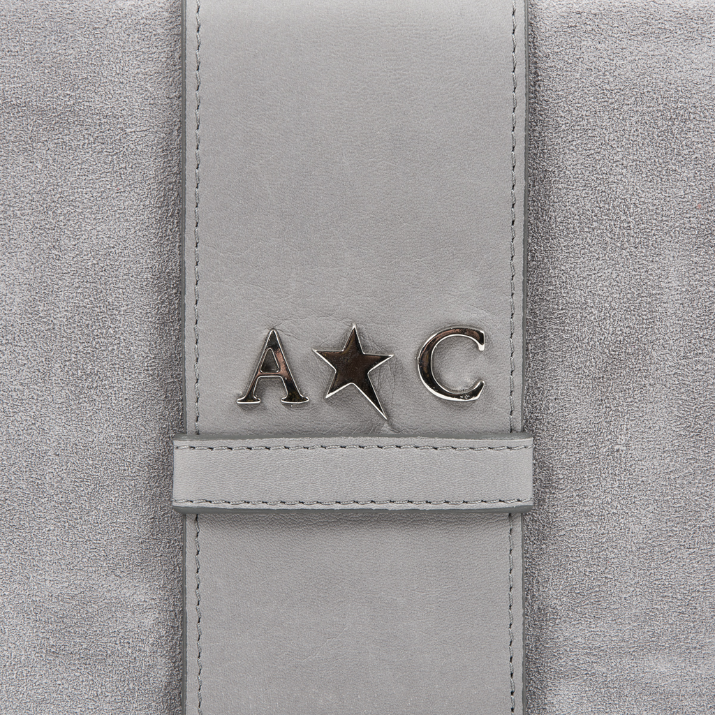 Bolso de mano Andrew Charles para mujer, gris, CORY