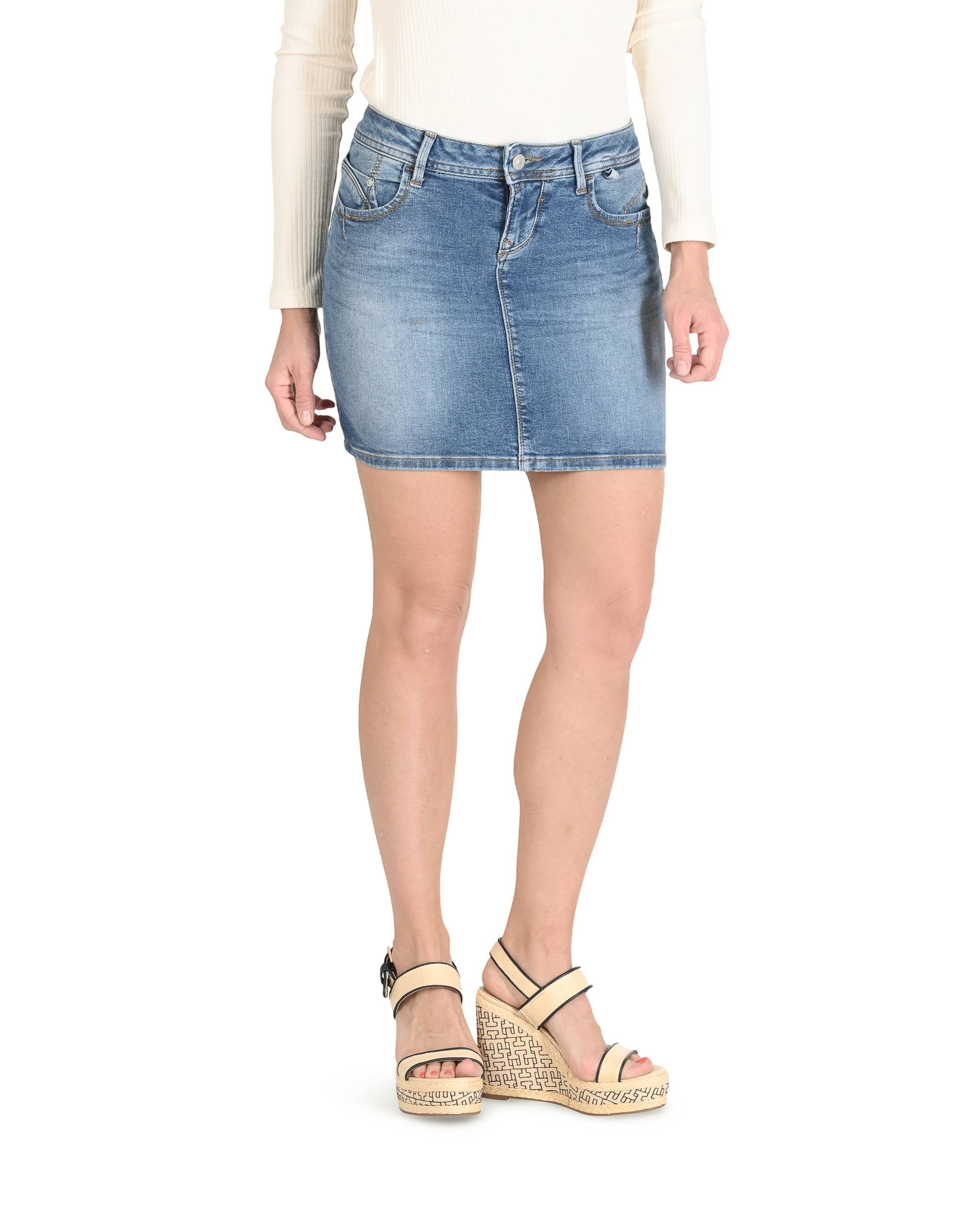 Falda vaquera para mujer LTB 60302 53673 ADREA