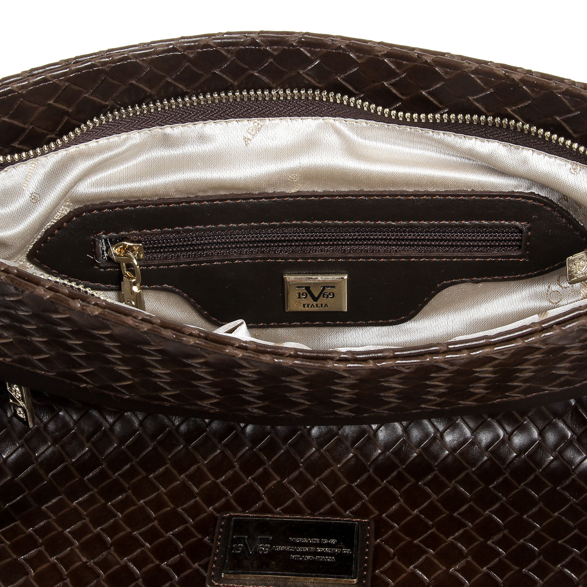 Bolso de hombro para hombre V 1969 Italia V1969017B CAFÉ