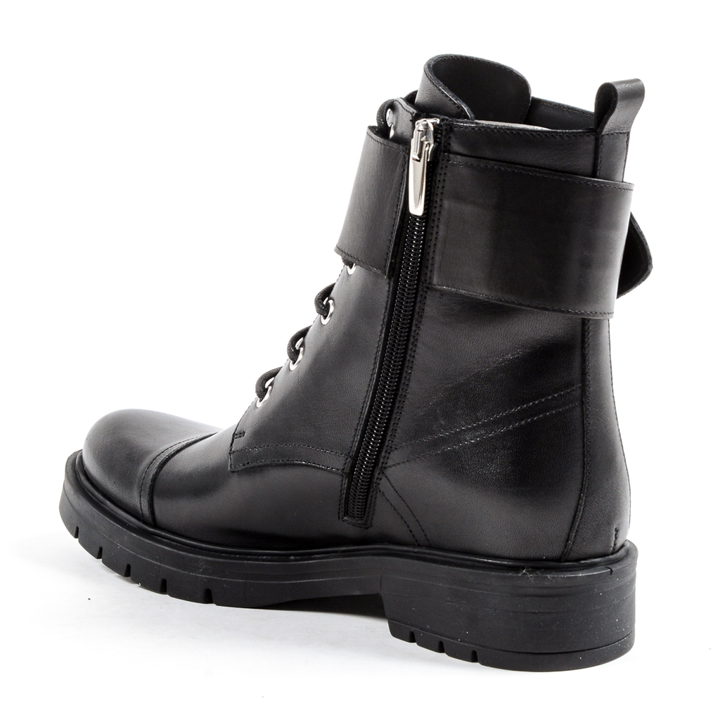 Andrew Charles Womens Short Boot Black MEG