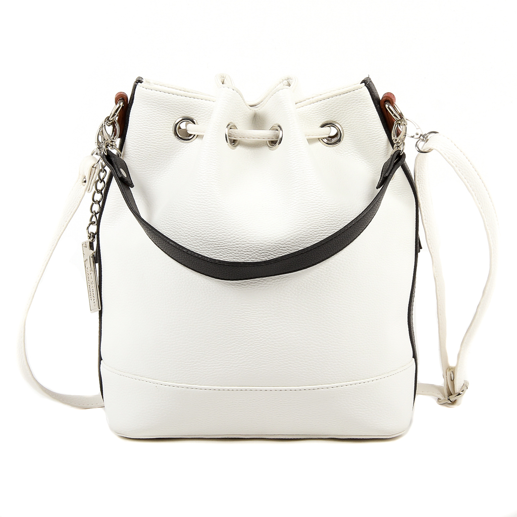 Bolso de mano para mujer Andrew Charles blanco LUCINDA