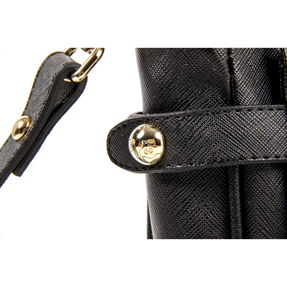 Bolso de mano para mujer V 1969 Italia V1969009 NEGRO