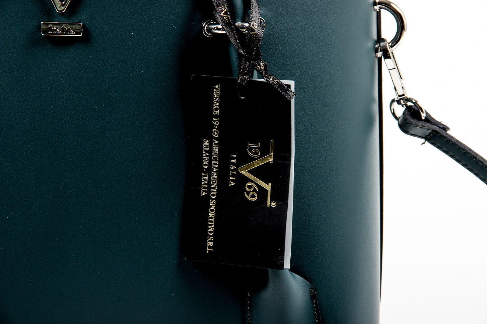 Bolso de mano para mujer V 1969 Italia V003 S PETROL
