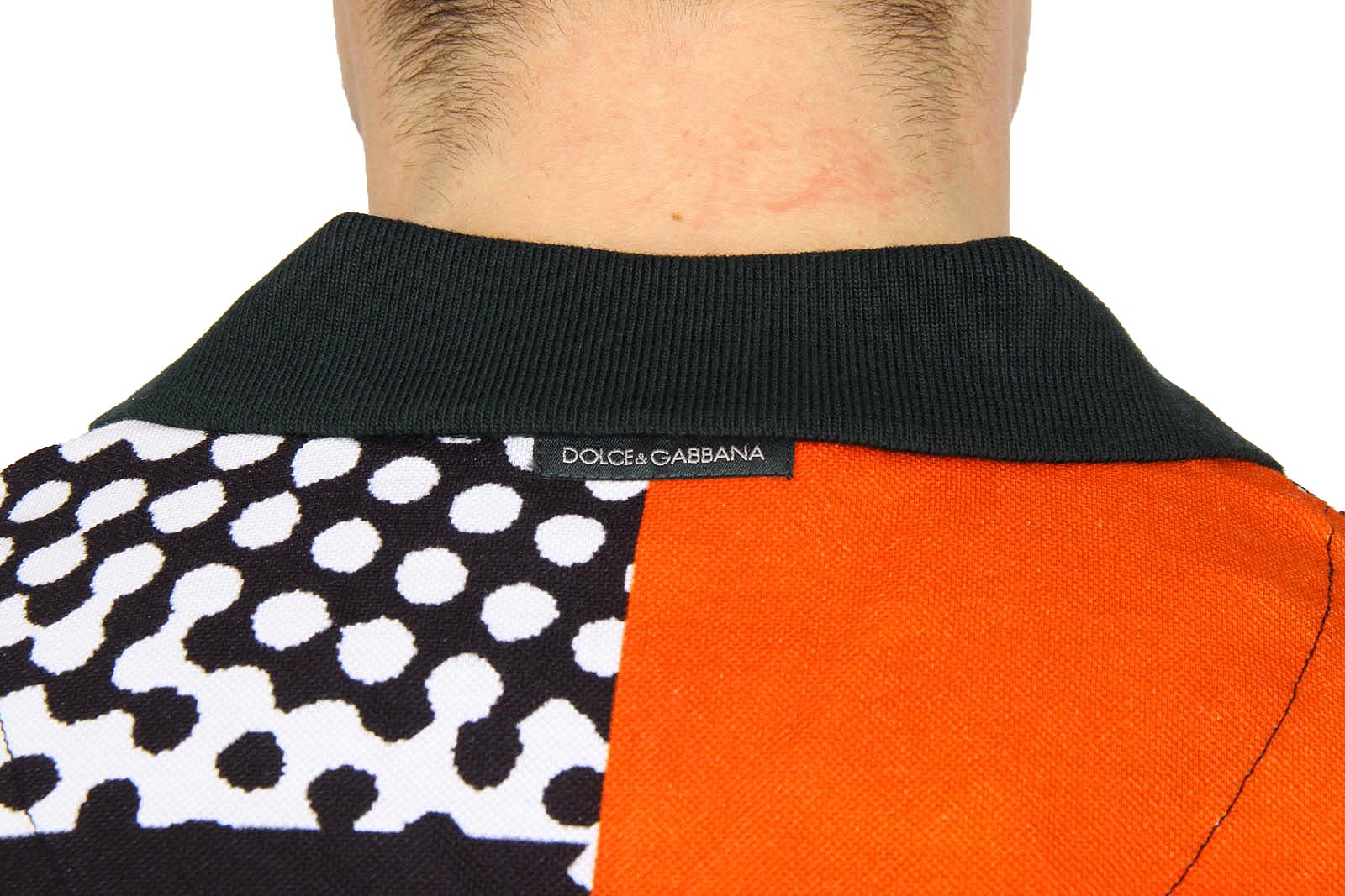 Polo Dolce & Gabbana de manga corta para hombre G8EL8T G7AXU S9000