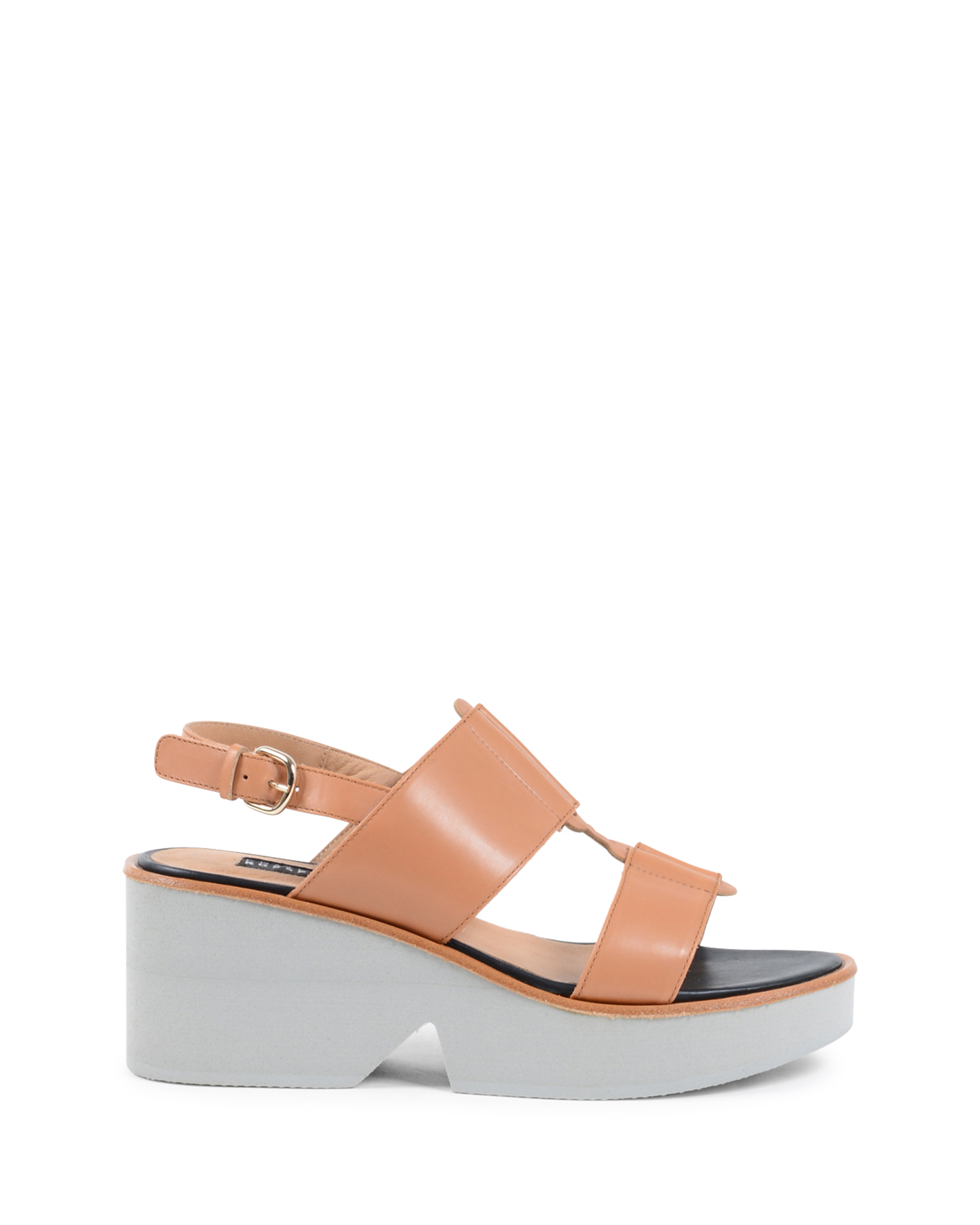 Fratelli Rossetti Womens Wedge Sandal Tan 75256 LADY ANTIQUE NOCE