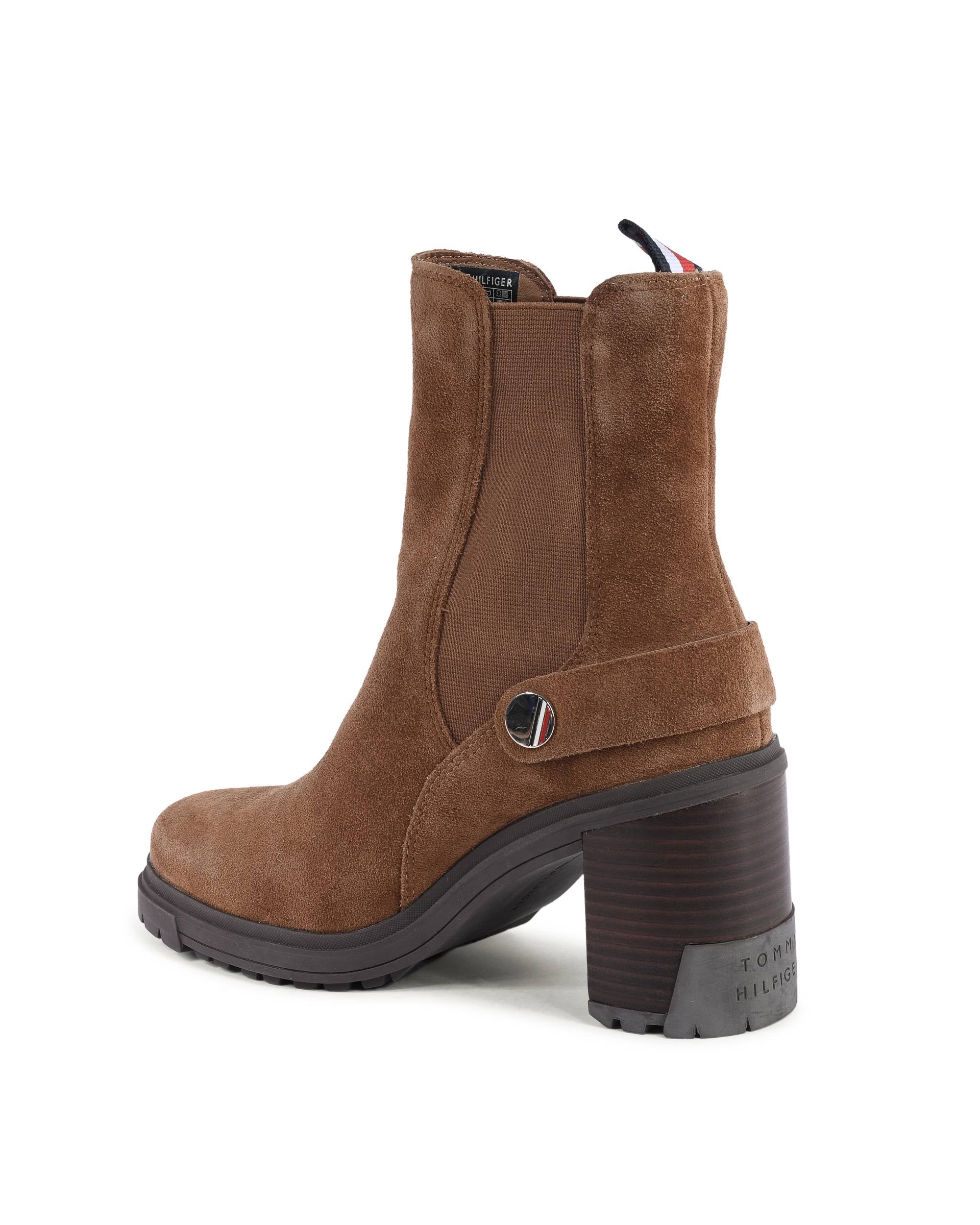 Botas Tommy Hilfiger para mujer MARRÓN FW0FW06739GTU