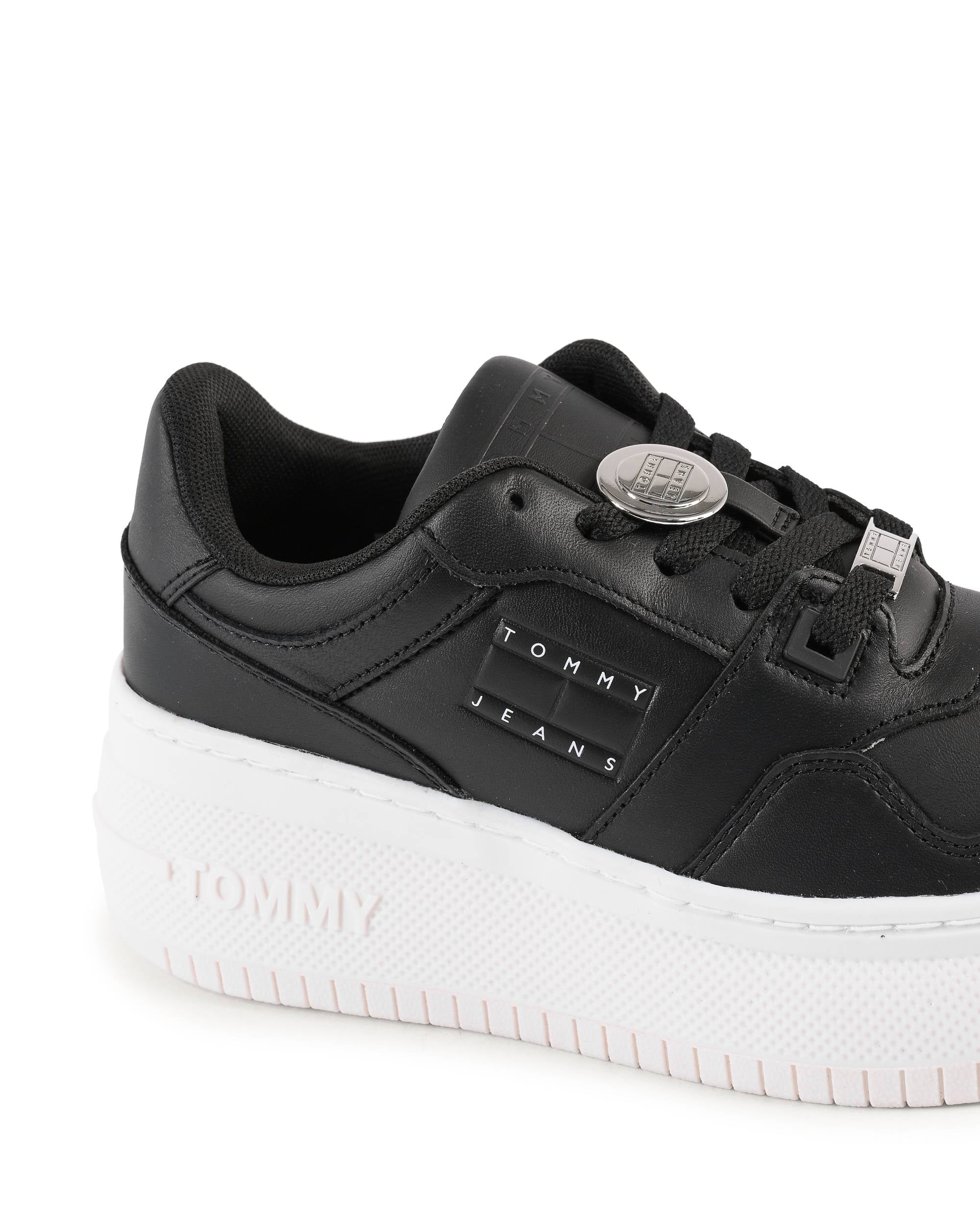 Tommy Hilfiger Womens Sneaker Black EN0EN02245BDS